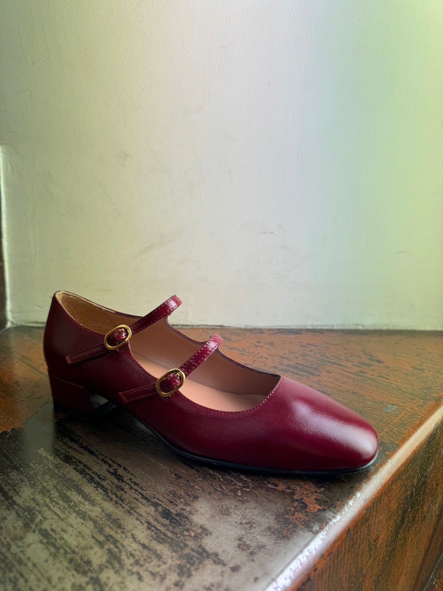 Ovyè ballerina doppio laccio ROSSO