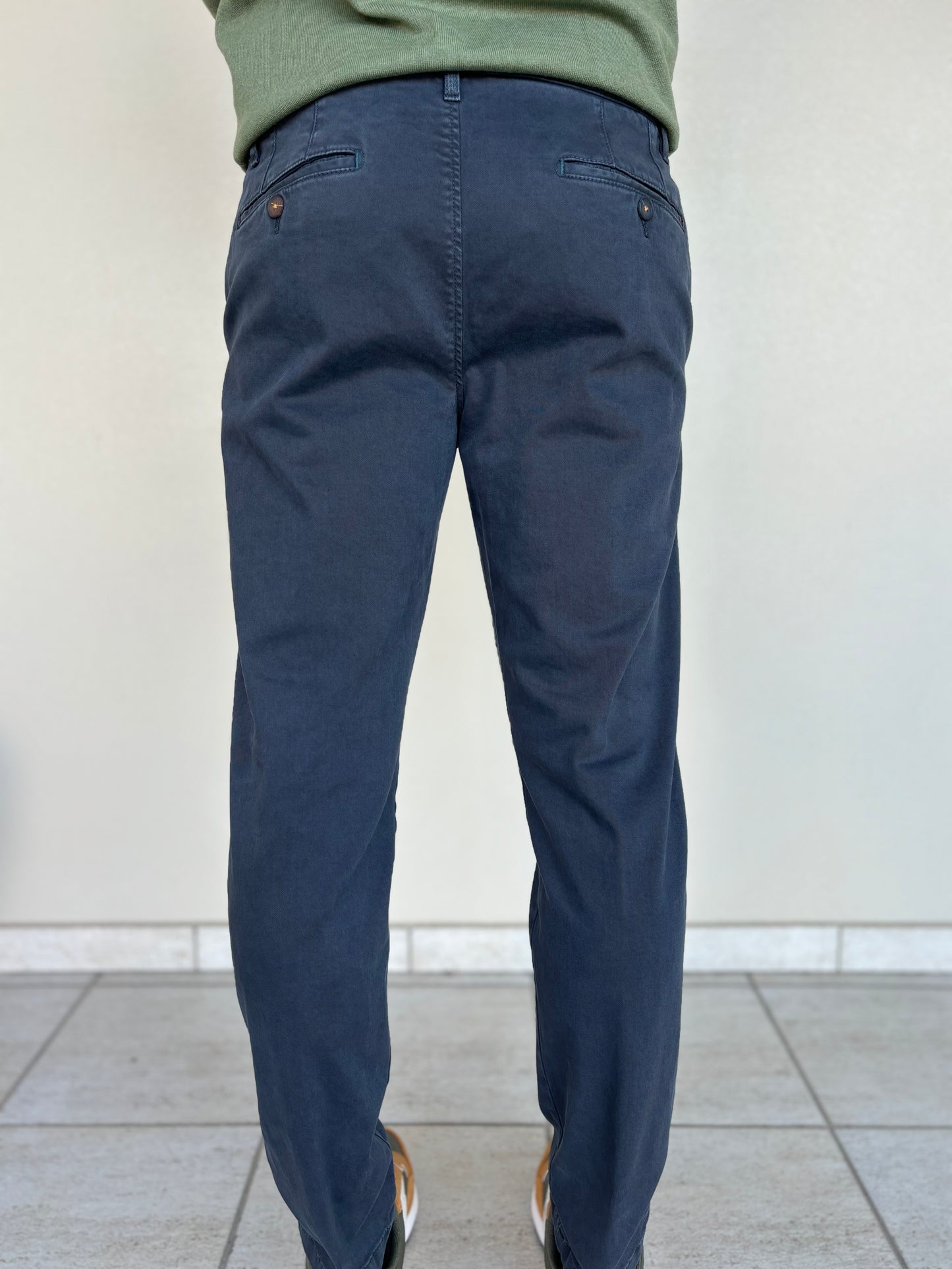 Savoir Faire Pantalone tasca uomo con profili sulle tasche e passanti ANTRACITE