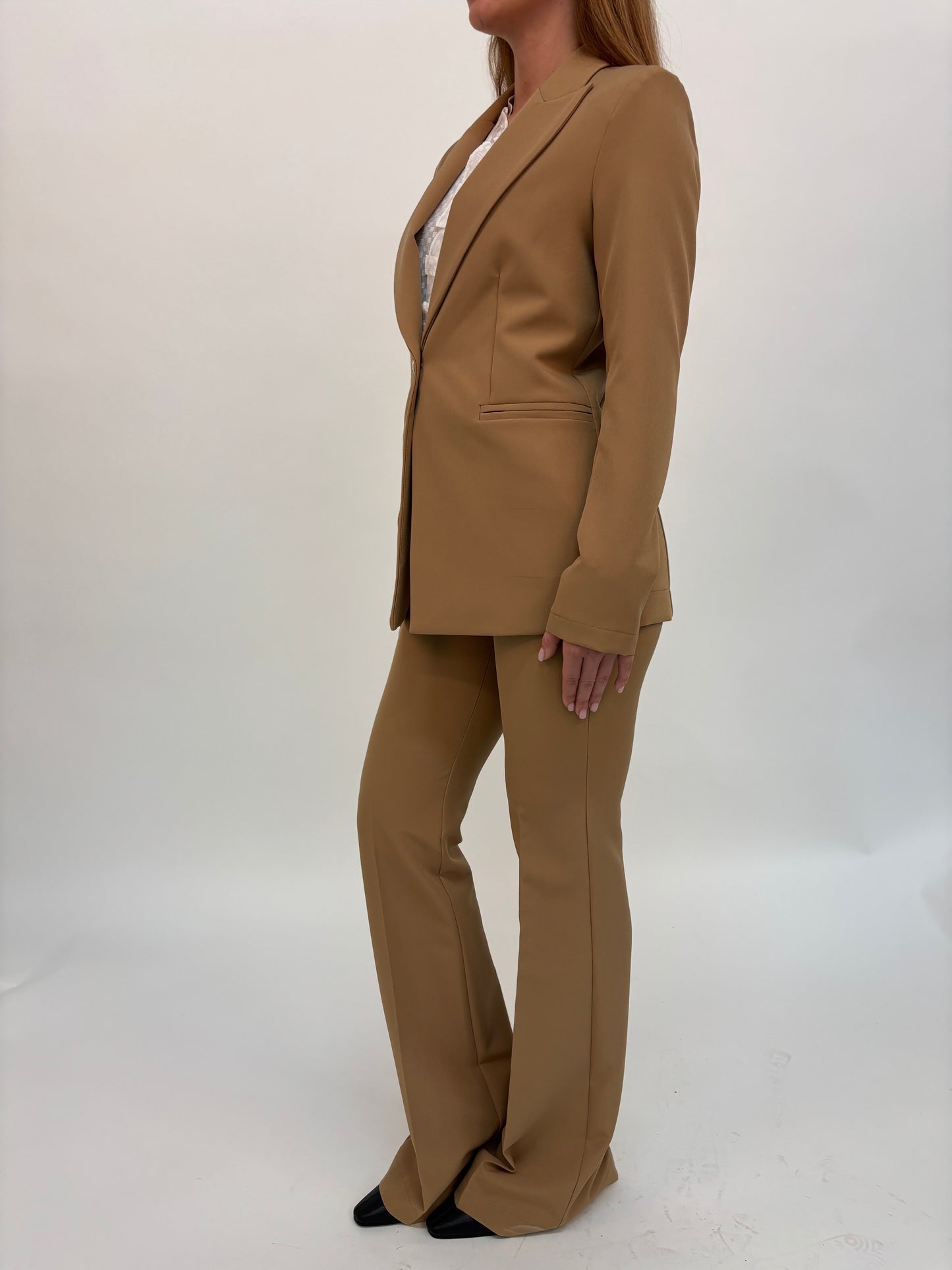 Maryley Giacca ad un bottone CAMMELLO