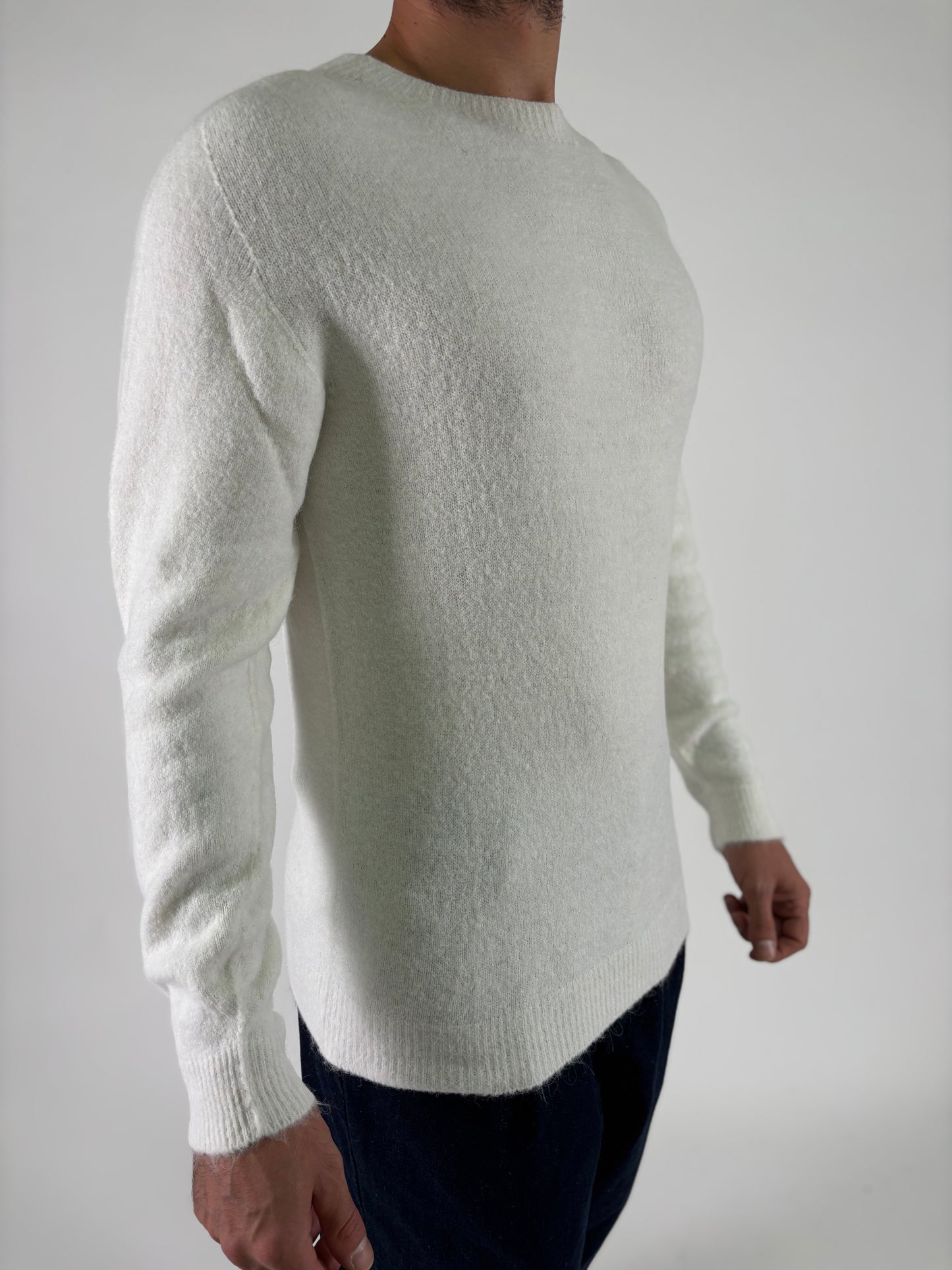 Berna Maglia girocollo PANNA