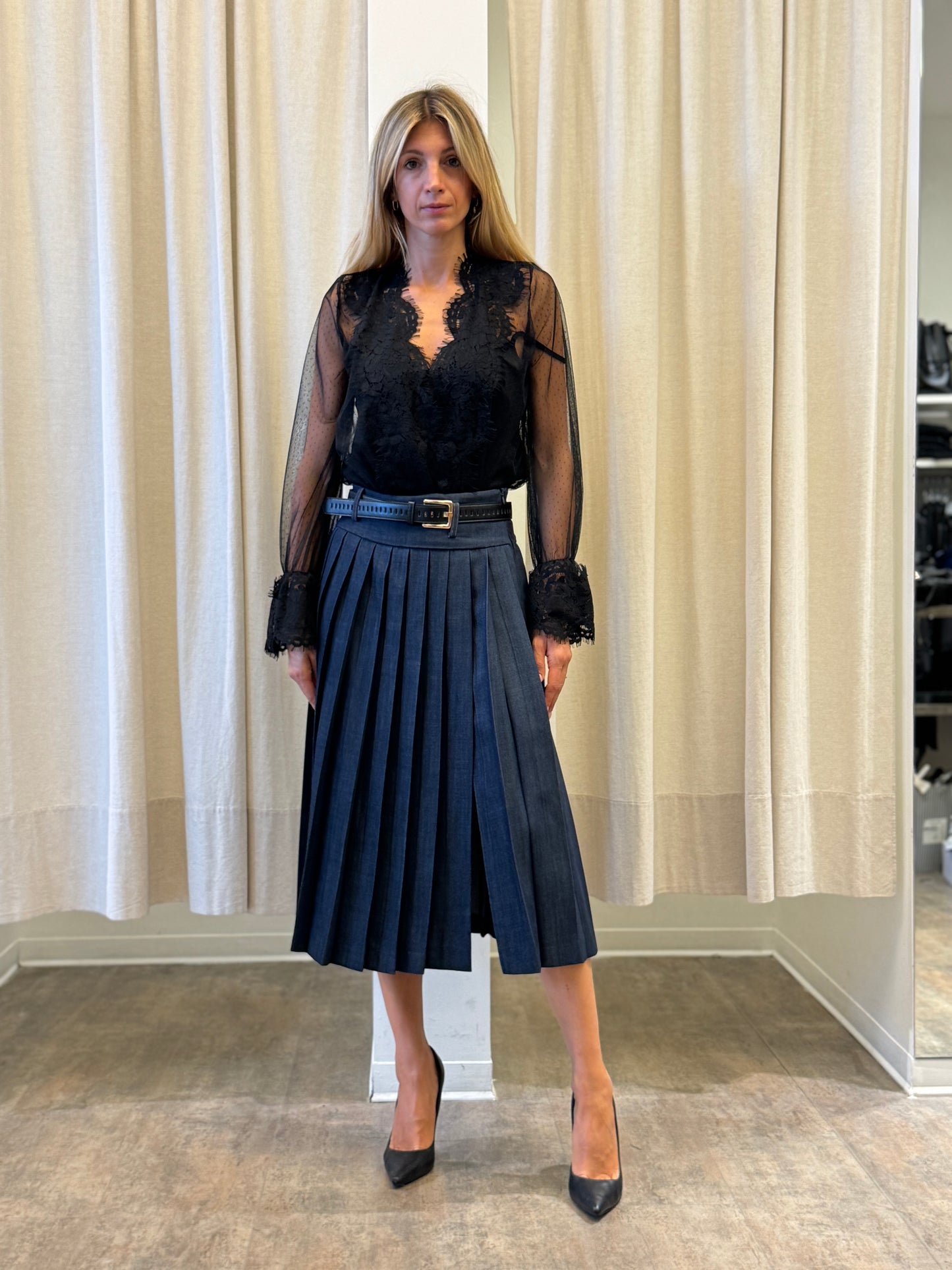 Philia Loft Body ml in pizzo NERO