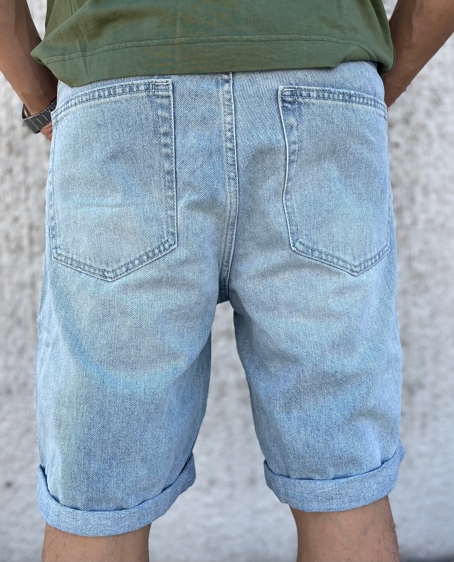 Rytual bermuda regular fit JEANS CHIARO