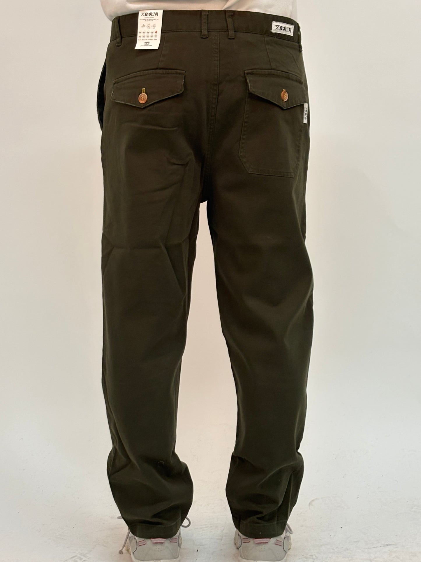 Berna Pantalone con pence MILITARE