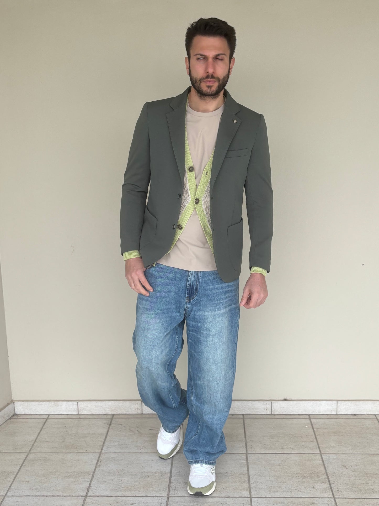 Rytual jeans largo fondo largo lavaggio medio JEANS