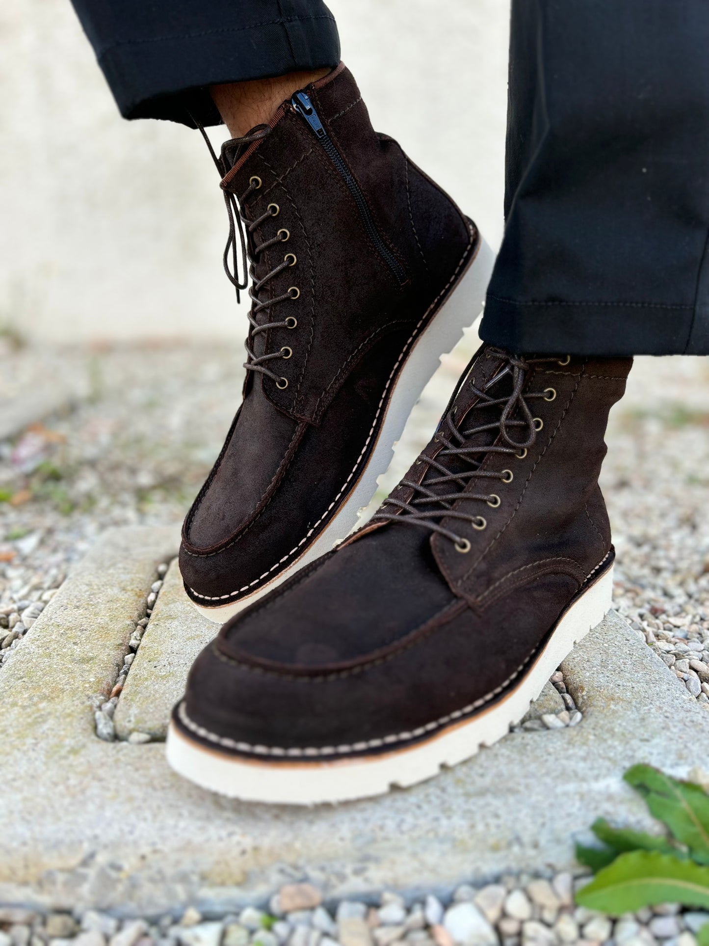 Kent Tronchetto uomo con suola eva super leggera MARRONE