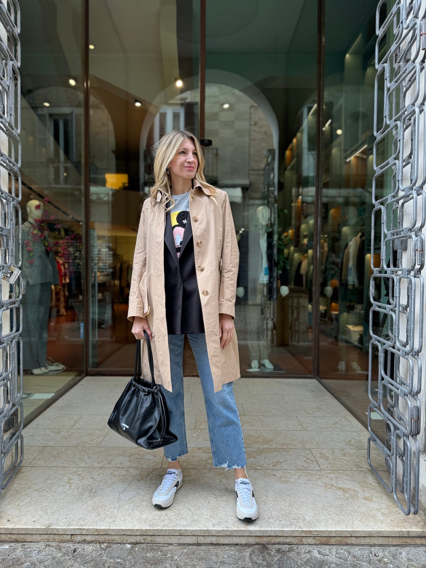Cycle Jeans BELLA fermo vita alta strappato in fondo lav.chiaro DENIM
