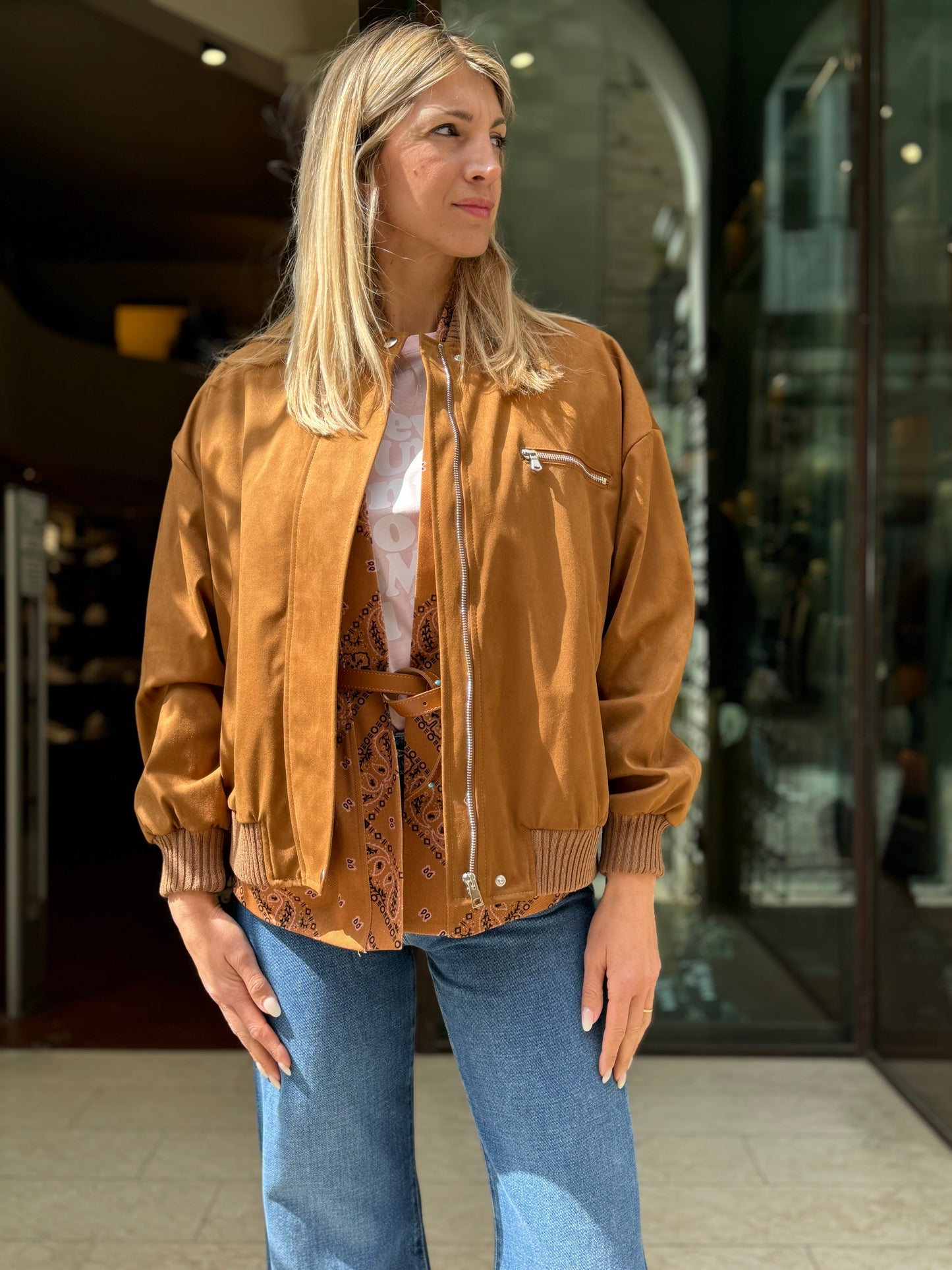 DIXIE bomber alcantara COCCIO