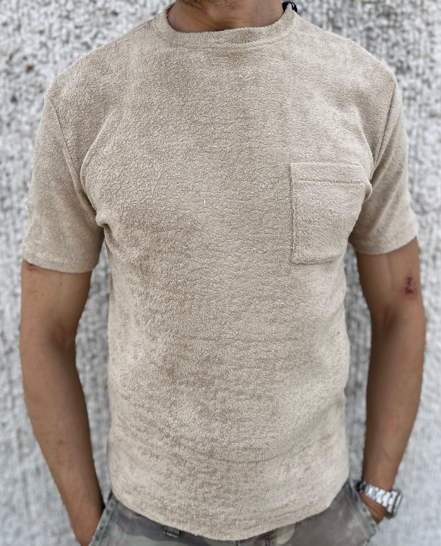 Philotinto t-shirt mm spugna BEIGE