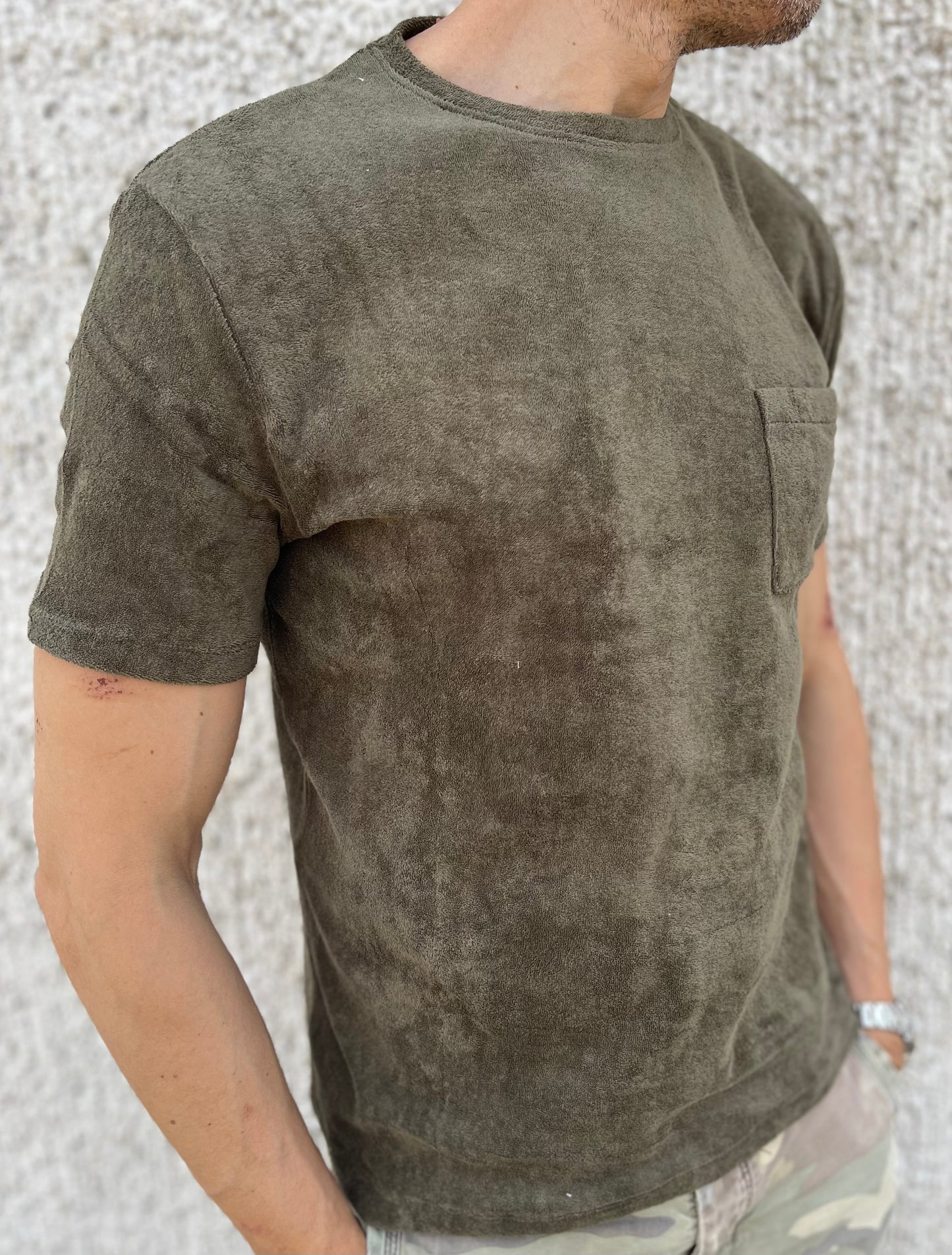 Philotinto t-shirt mm spugna MILITARE