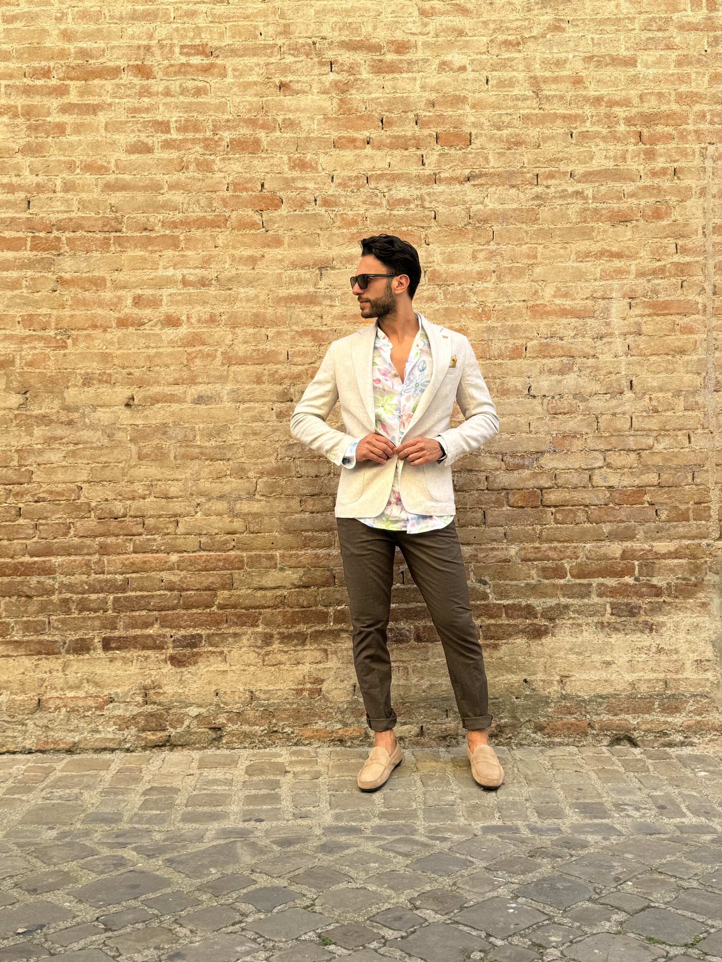 RTL giacca spinata lino CORDA