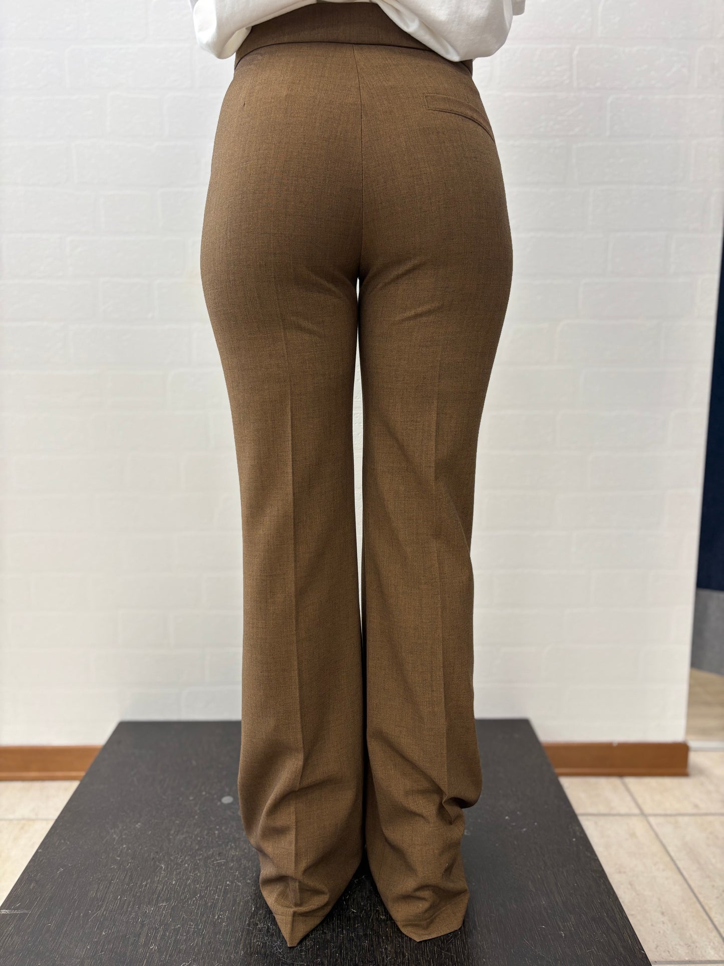 Maryley Pantalone zampetta TABACCO