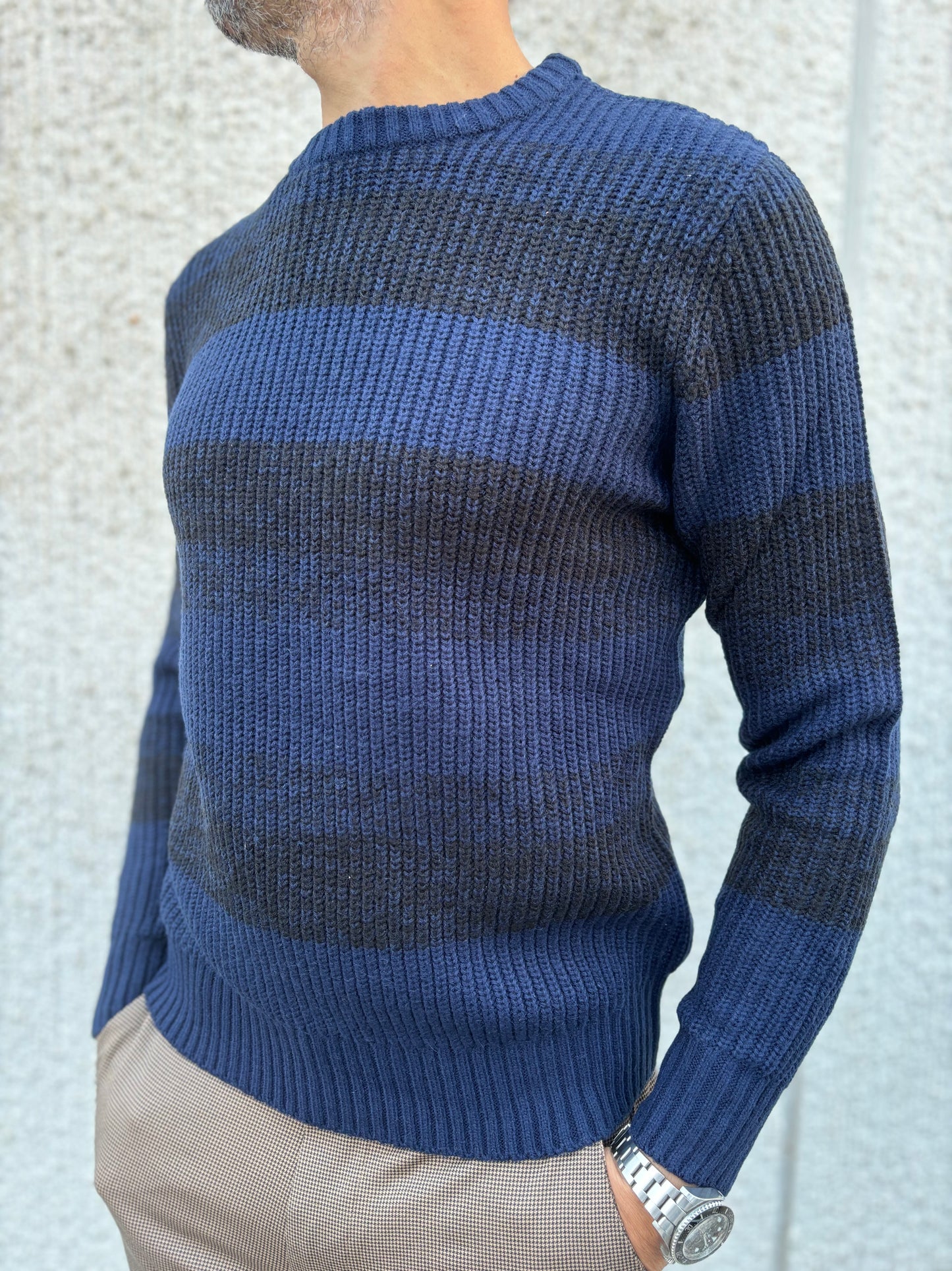 Loft88 Maglia girocollo a righe orizzontali BLUETTE/ BLU