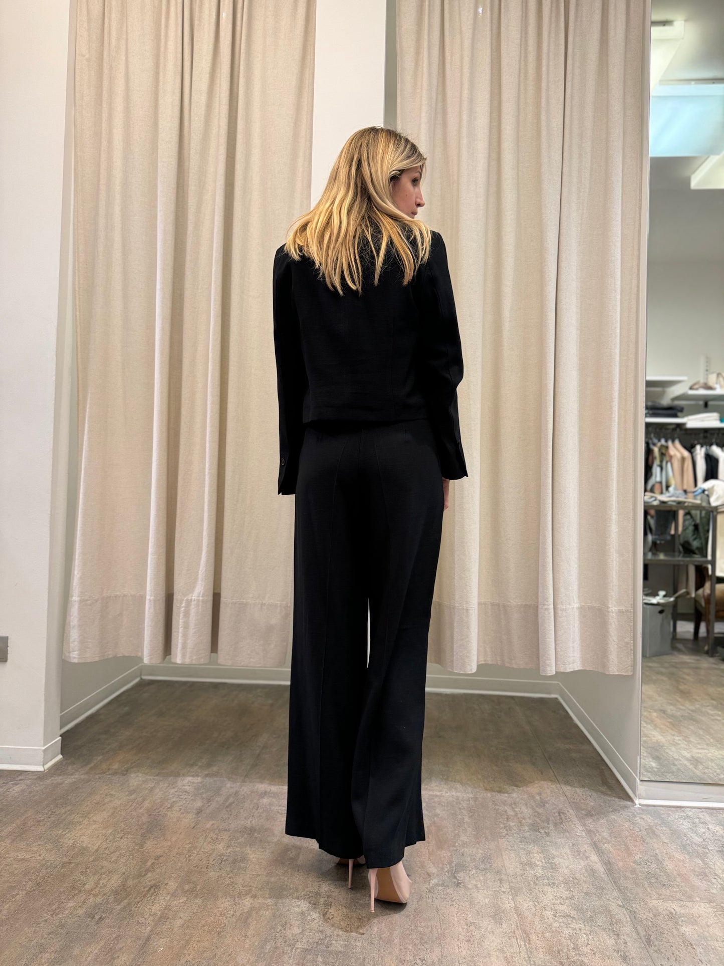 Susy Mix Completo Giacca e Pantalone NERO