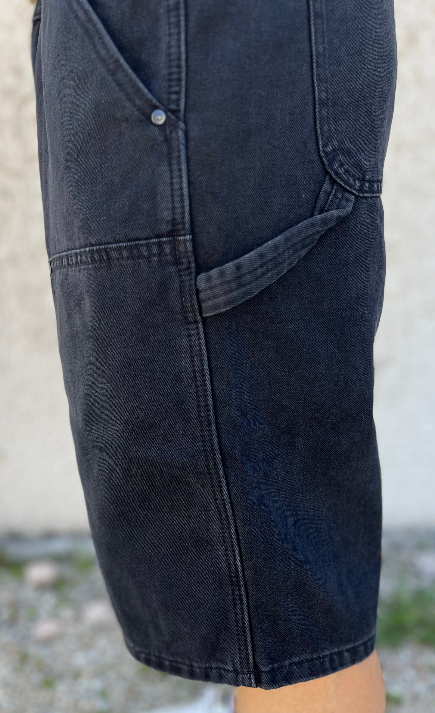 Rytual bermuda work portamartello canvas NERO