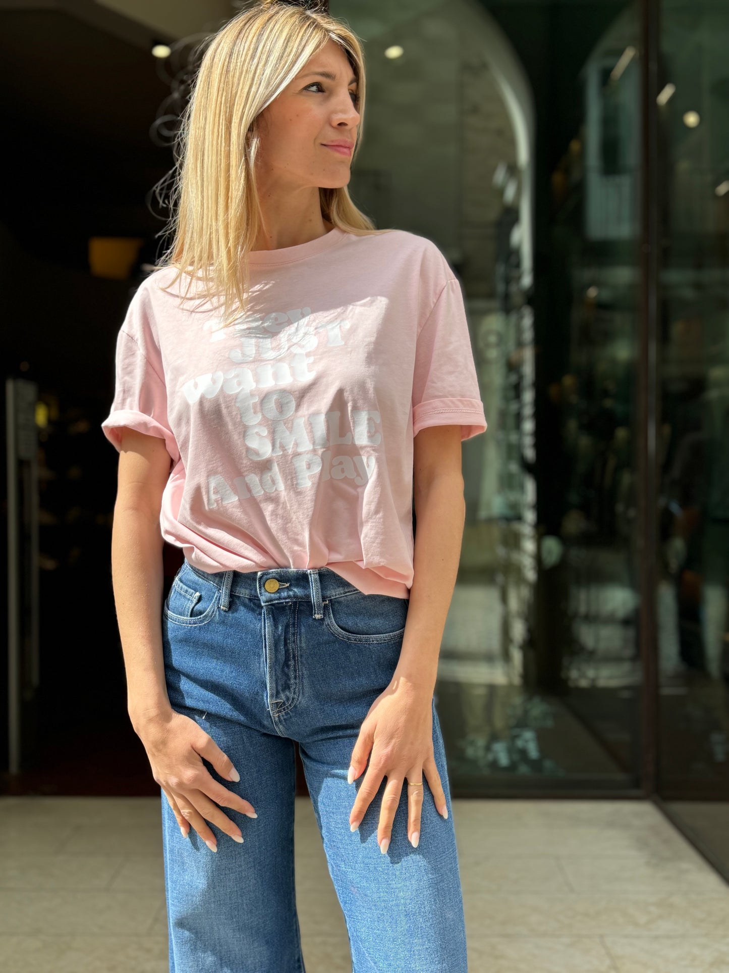 DIXIE t-shirt con stampa MULTICOLOR