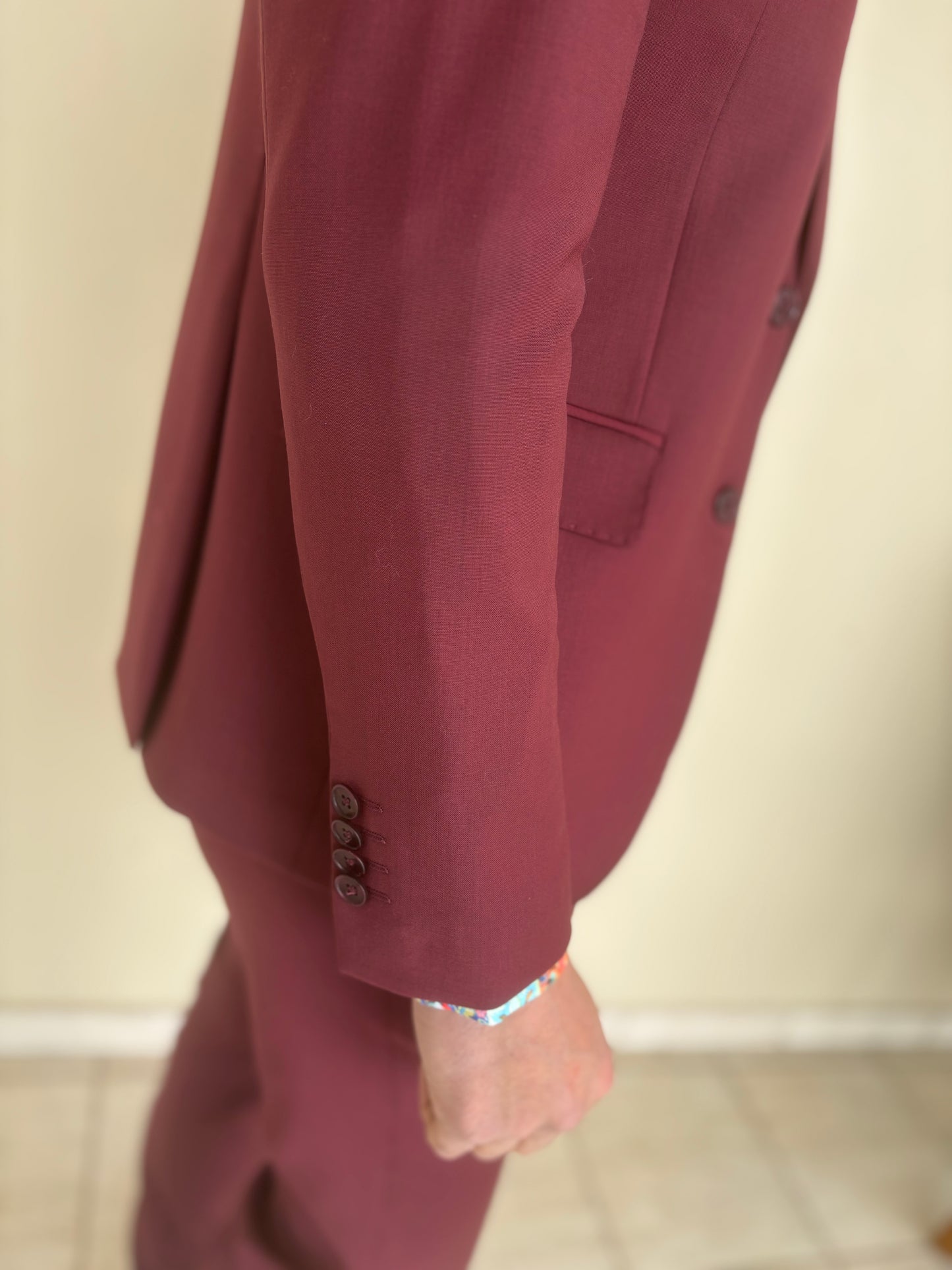 Loft88 abito misto lana BORDEAUX