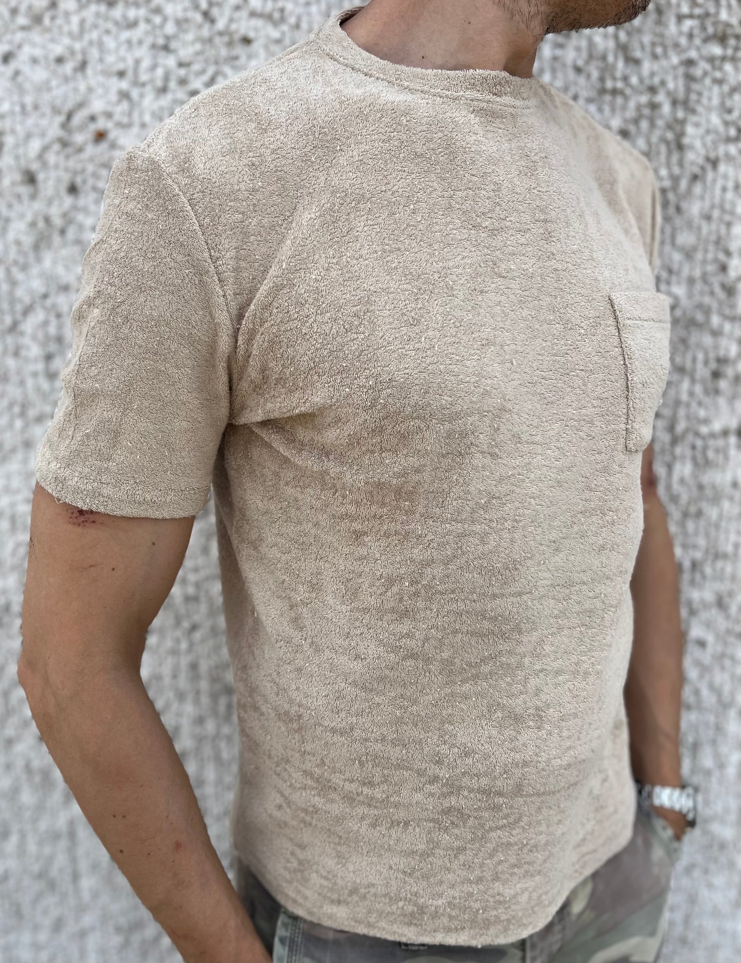 Philotinto t-shirt mm spugna BEIGE
