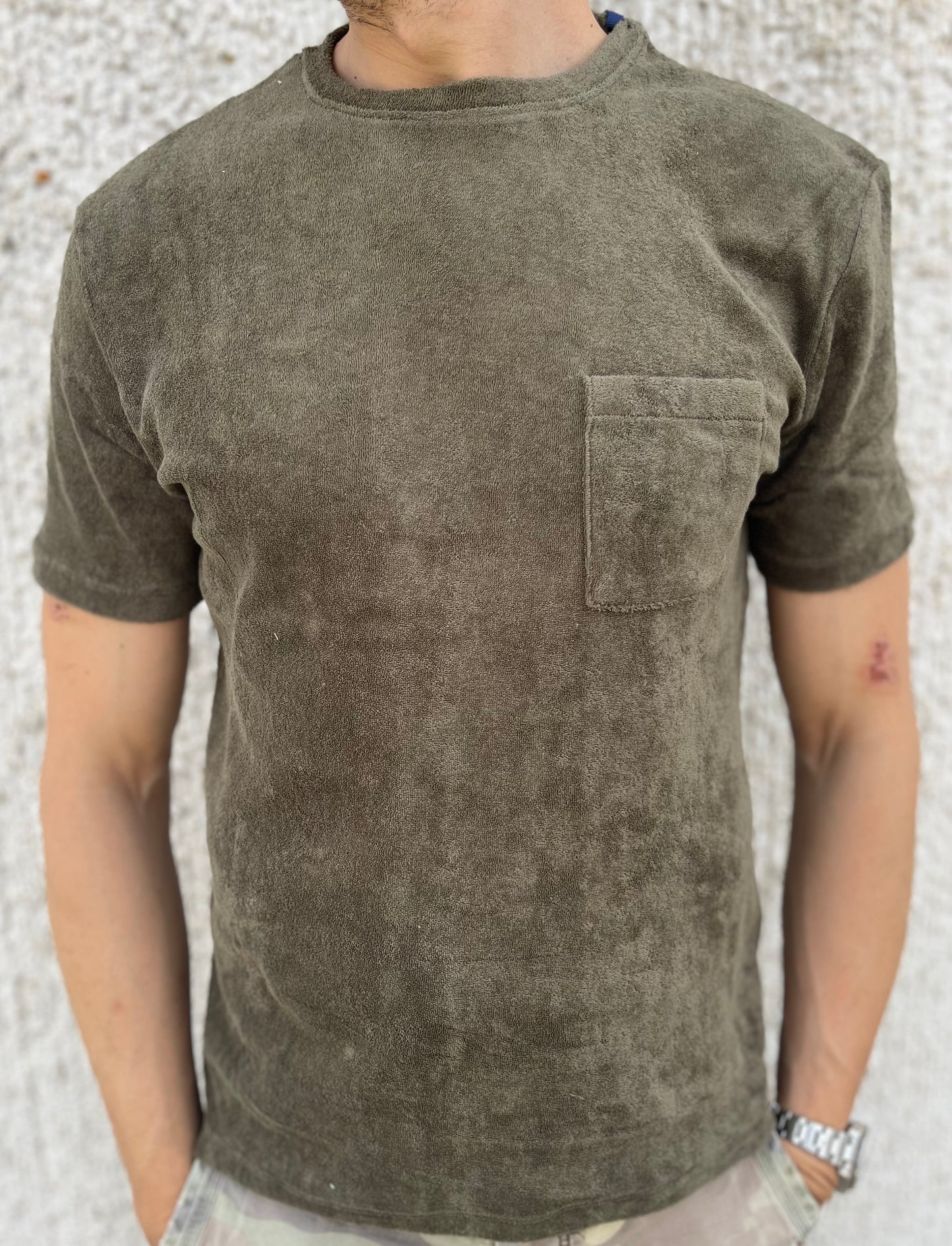 Philotinto t-shirt mm spugna MILITARE