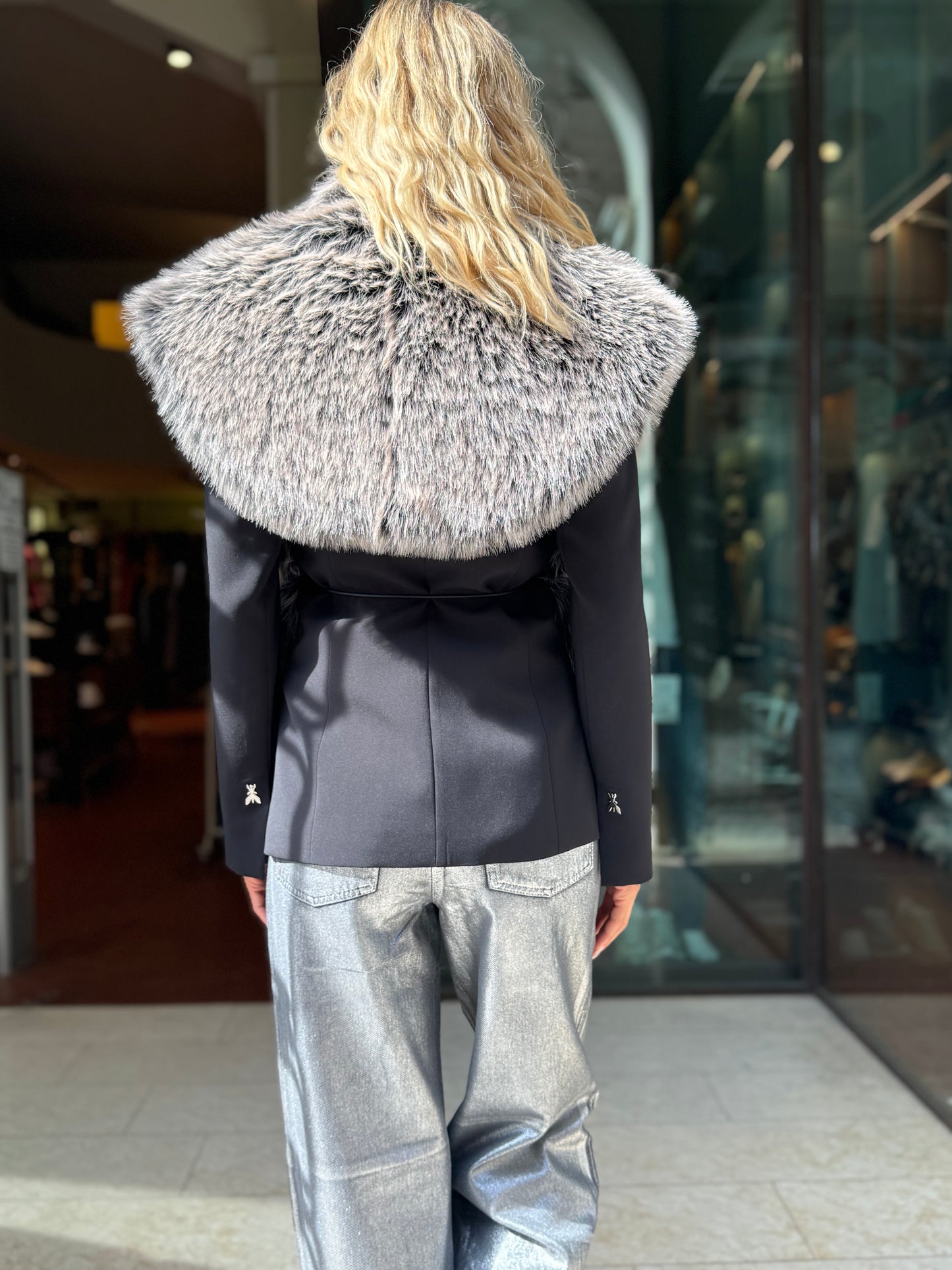 Patrizia Pepe Gilet pelliccia sintetica PESCA