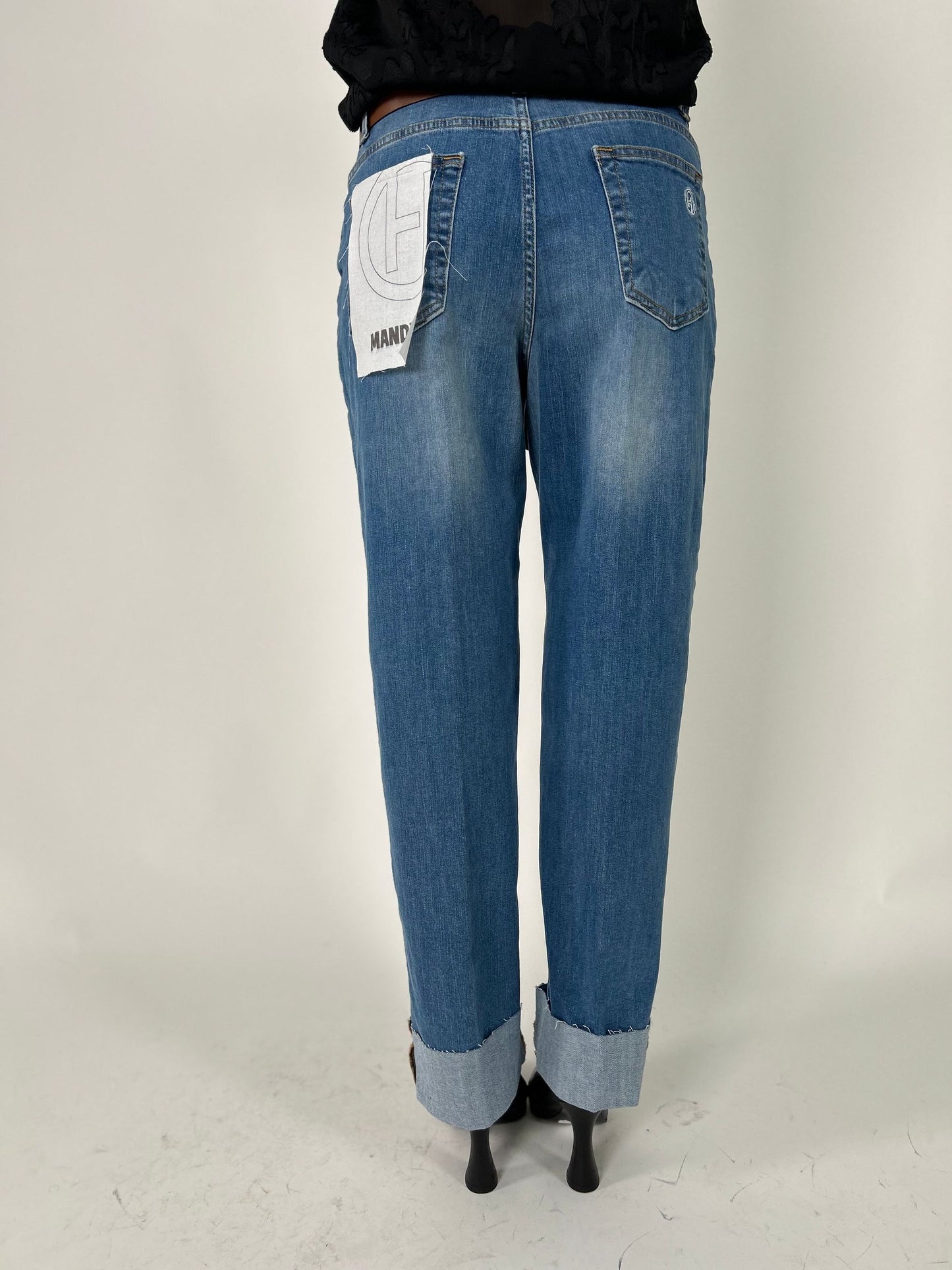 Jeans modello Mandy lavaggio medio