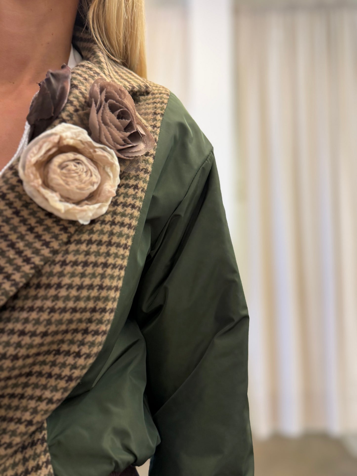 Susy Mix Giubbino bomber MILITARE