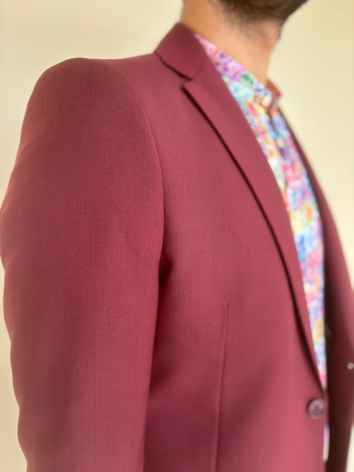 Loft88 abito misto lana BORDEAUX