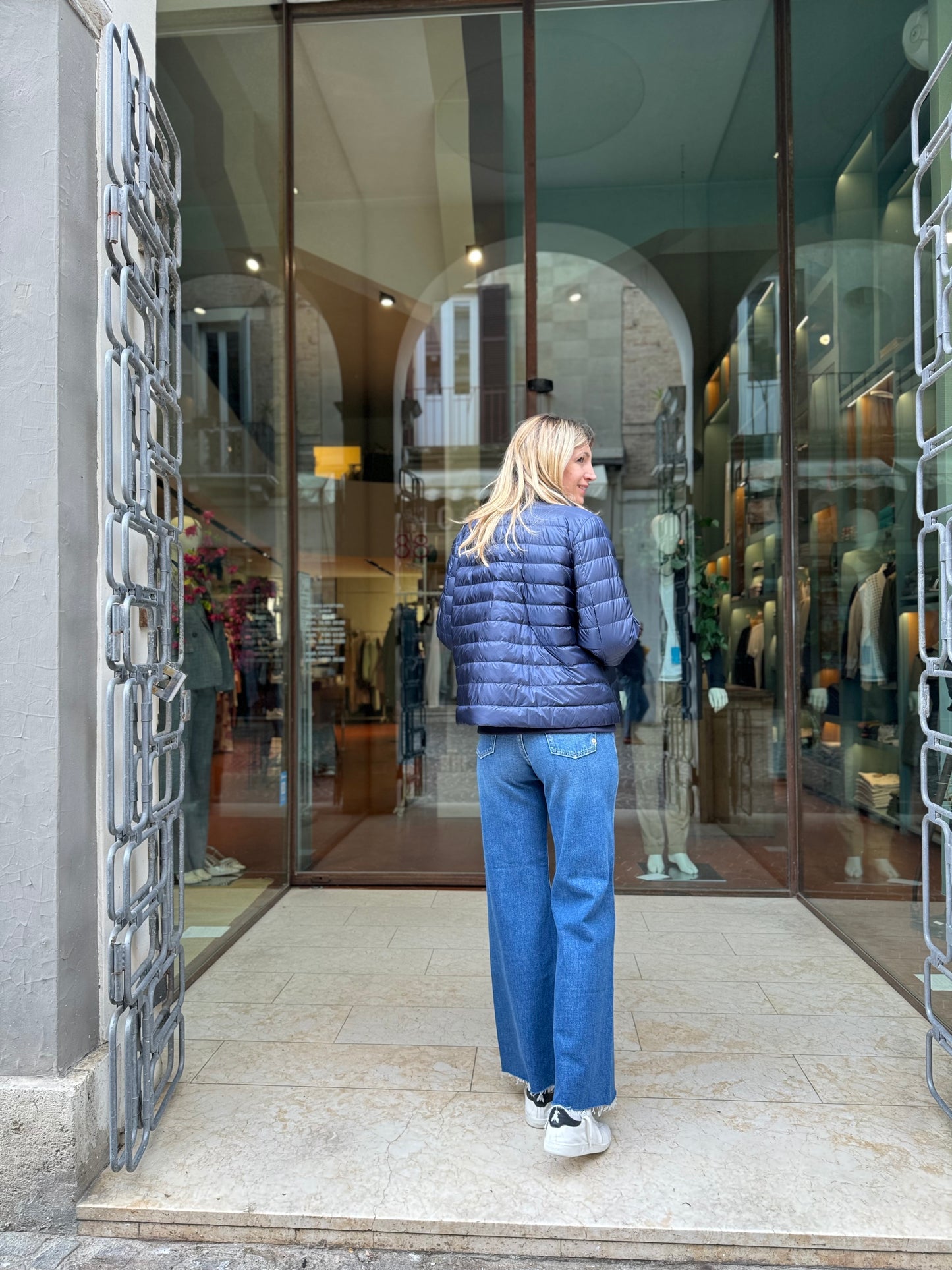 Cycle Jeans Luna flare fit fondo sfrangiato DENIM BLU