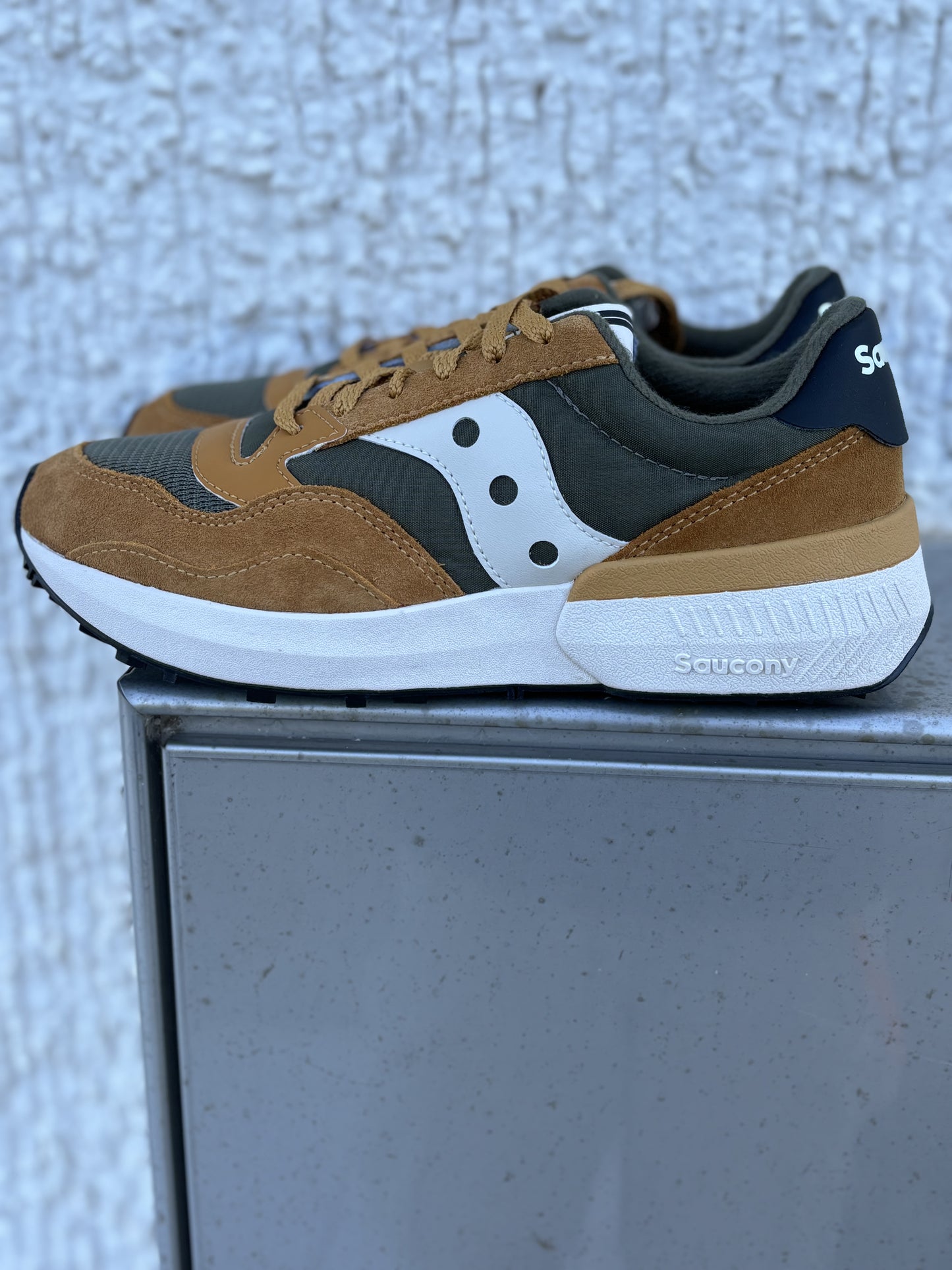 Saucony Jazz nxt VERDE MILITARE BRUCIATO