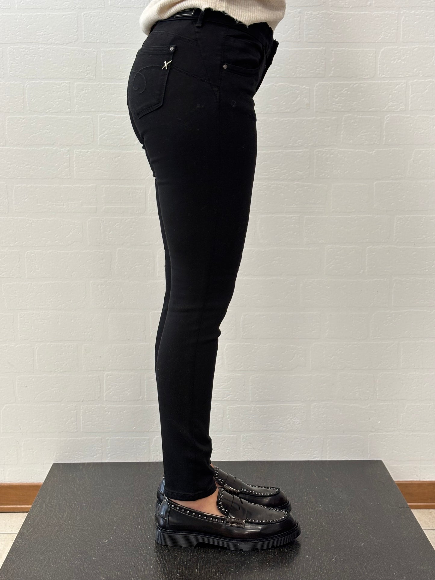 Take Two Jeans slim NERO