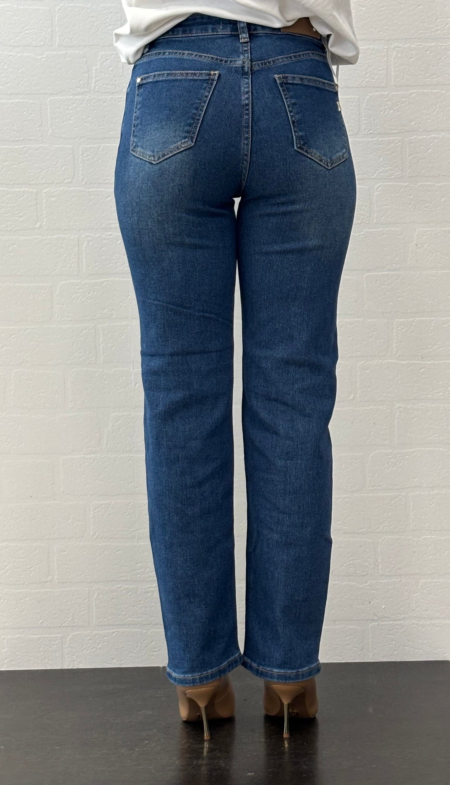 Take Two Jeans regular lav. medio DENIM