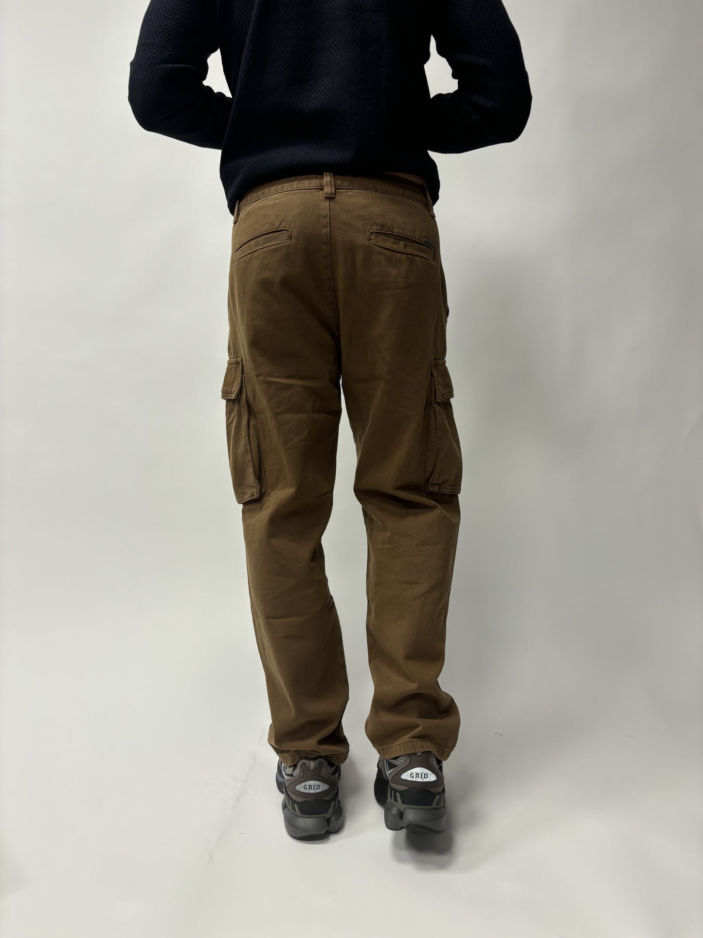 Rytual Pantalone con tasconi, dritto in fondo BISCOTTO