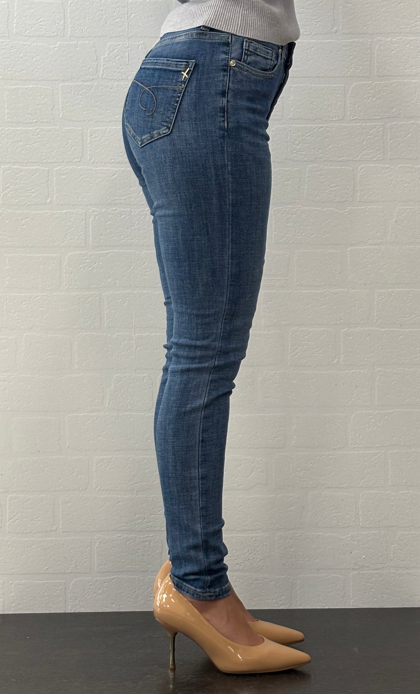 Take Two Jeans slim lav.medio DENIM