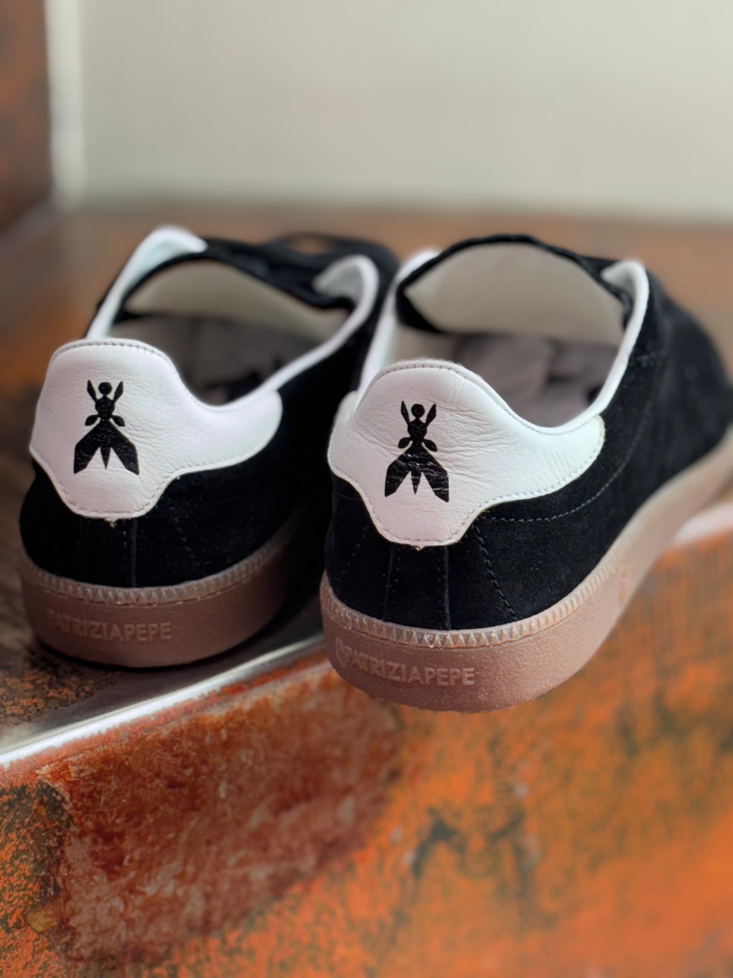 Patrizia Pepe Sneakers scamoscito skin'93 NERO