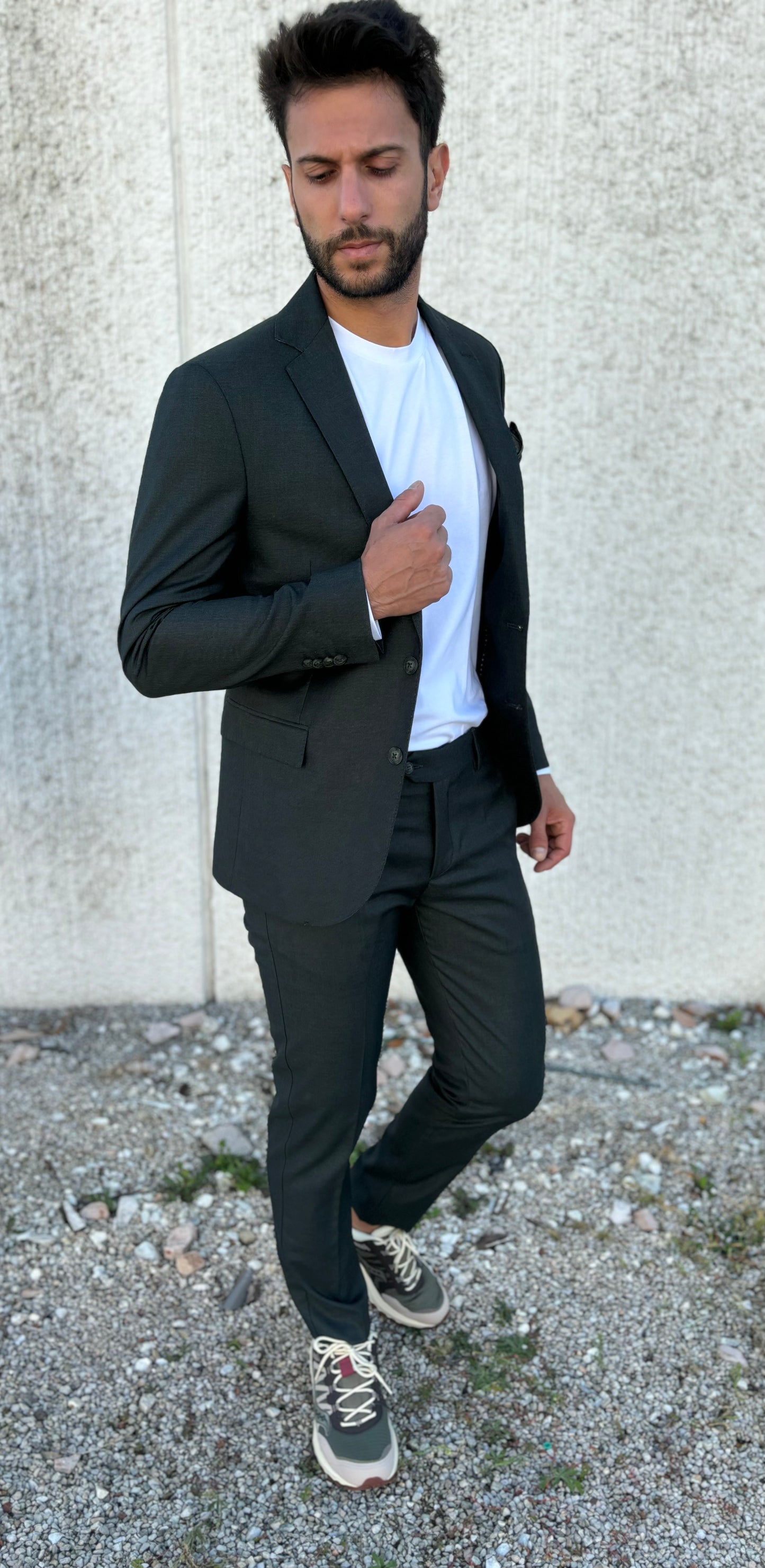 Loft88 Abito in viscosa VERDE