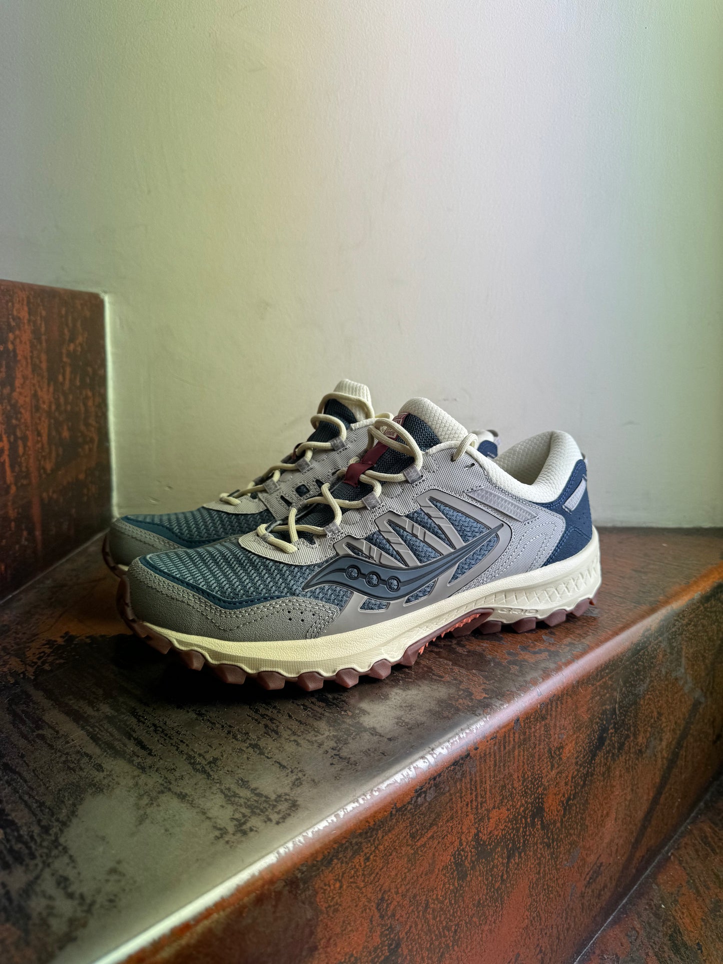 Saucony Grid Peak BLU AVIO GRIGIO