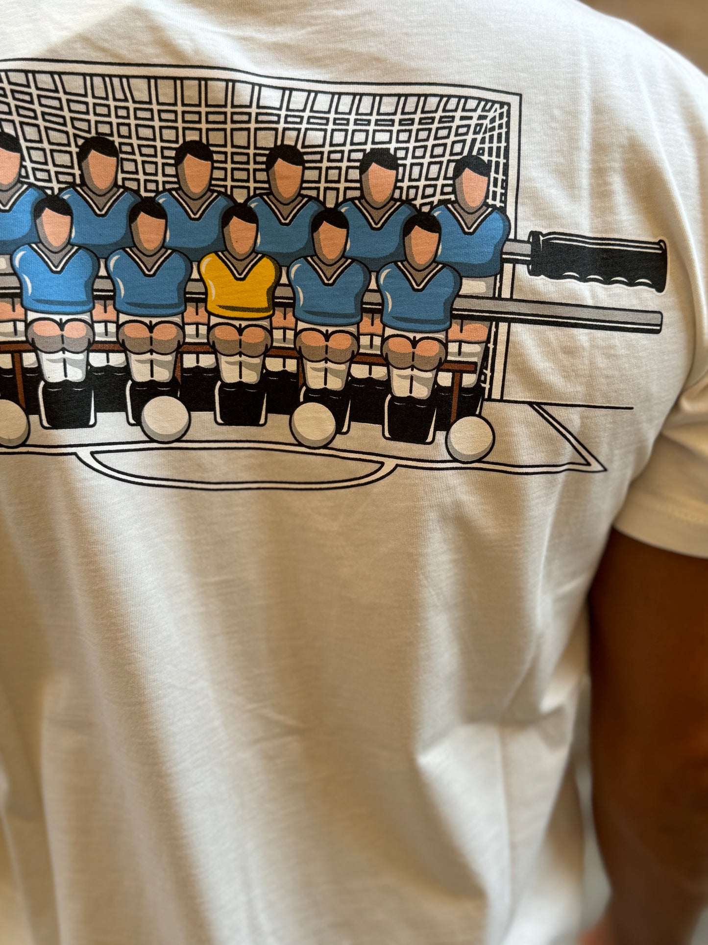 BERNA T-shirt Biliardino BIANCO