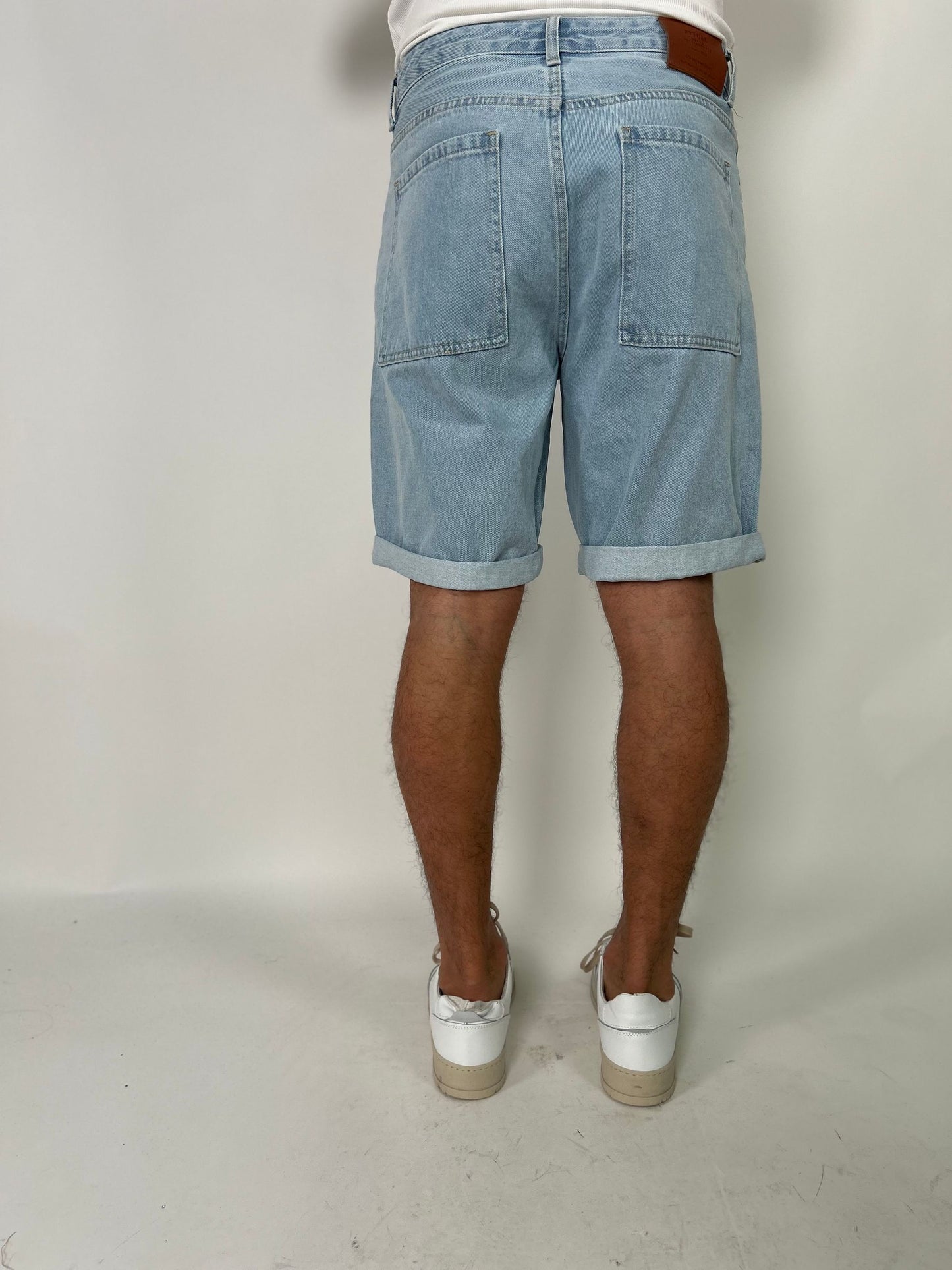 Pantalone corto denim