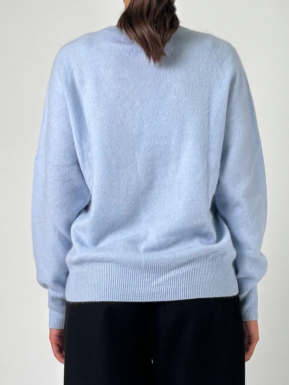 Maglia girocollo in lana