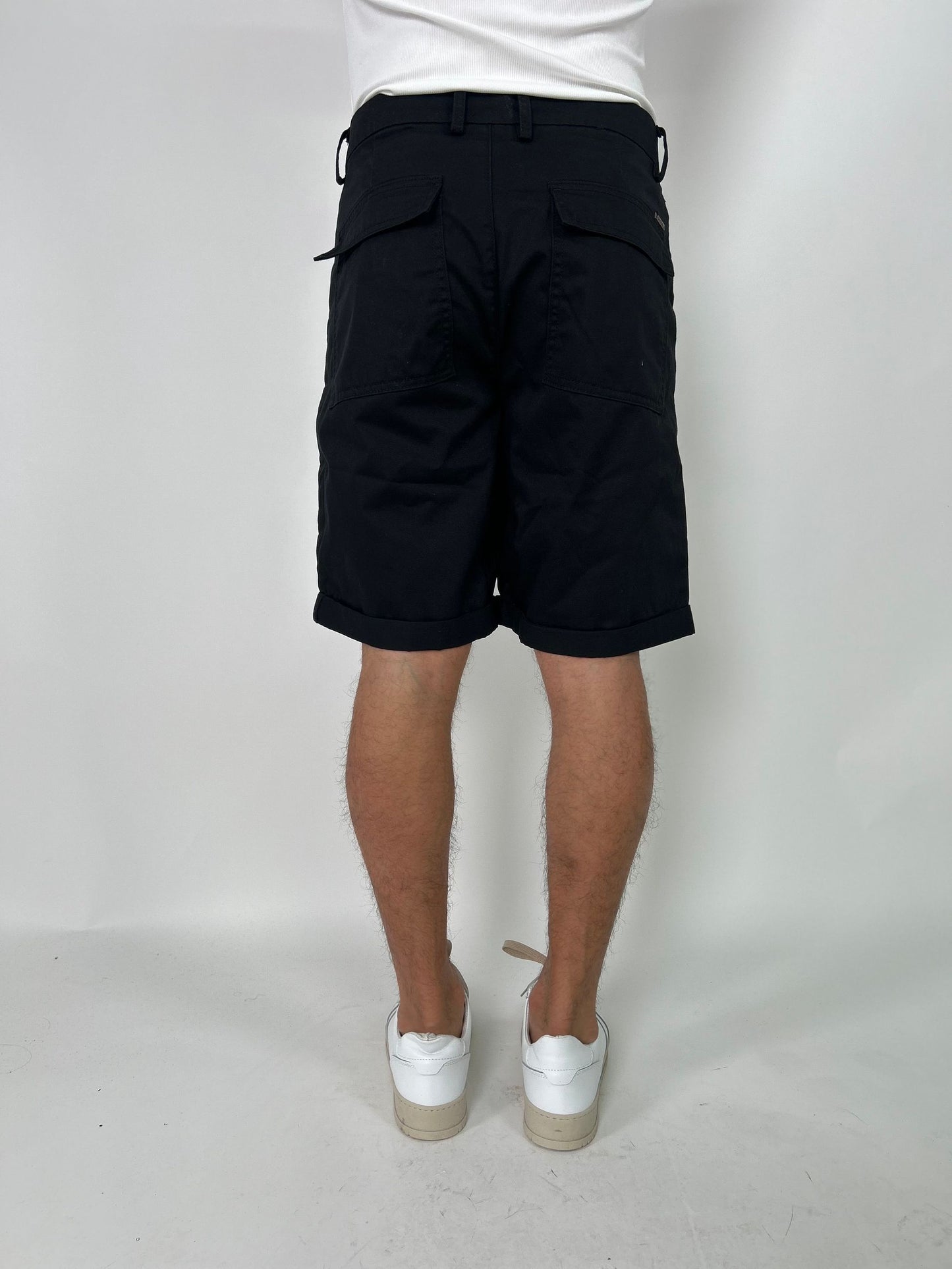 Pantalone cotone corto
