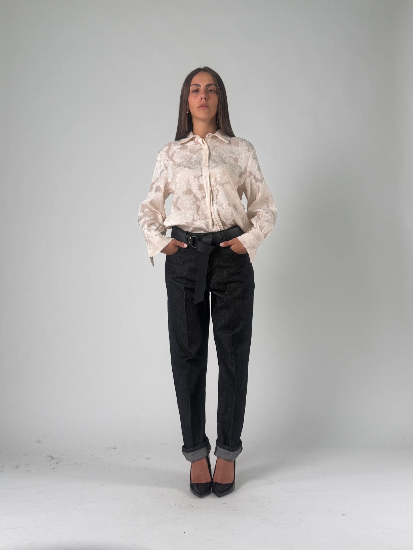 Jeans mod. Mandy in tela ferma