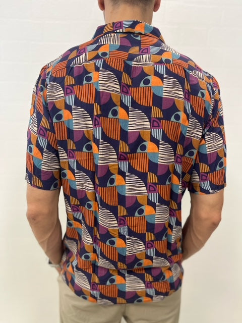 Philotinto camicia viscosa fantasia