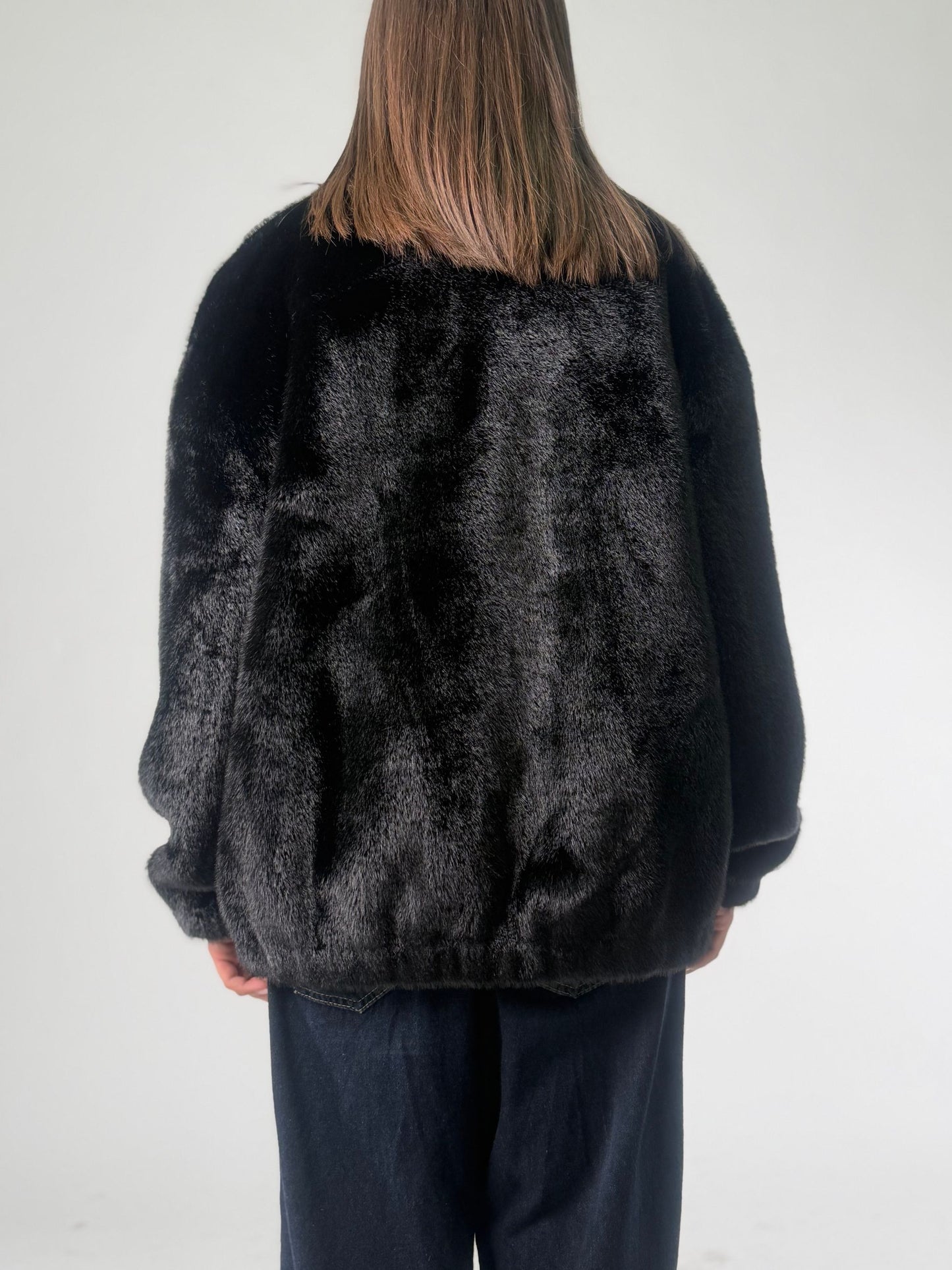 Simil pelliccia modello bomber