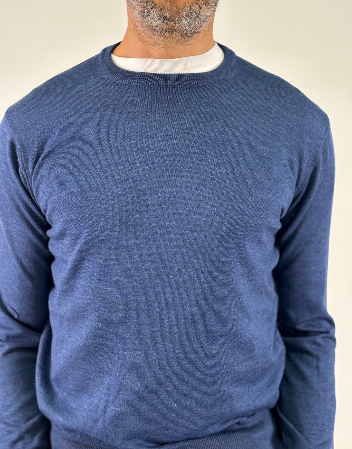 Sporting Mare Maglia ml girocollo in lana AVIO