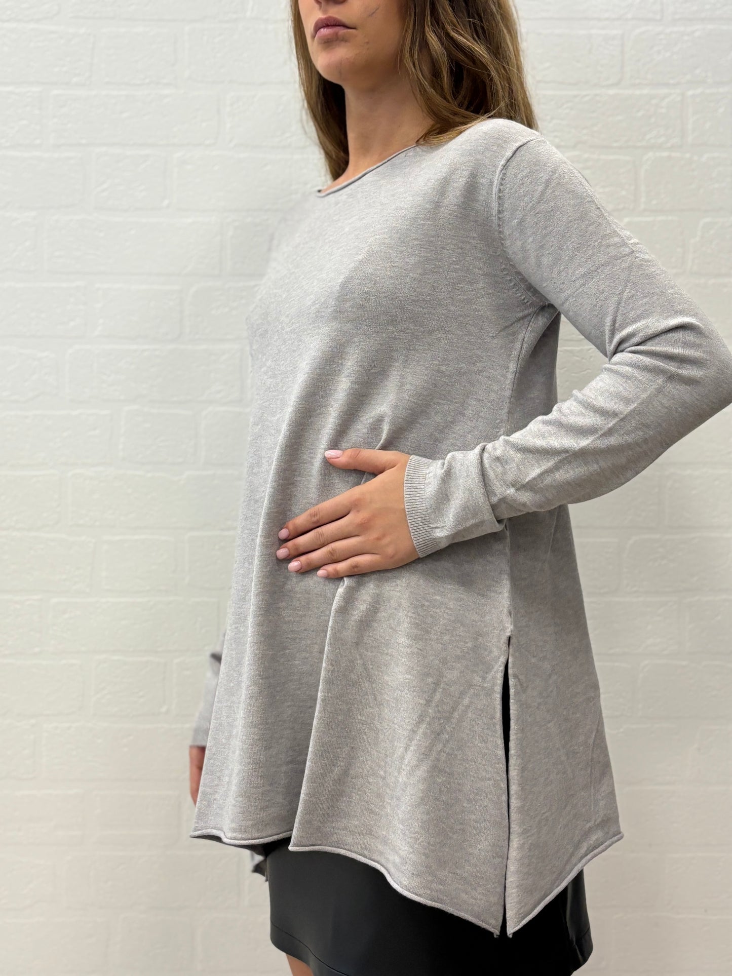 Griffai Maglia ml con punte più lunghe PERLA