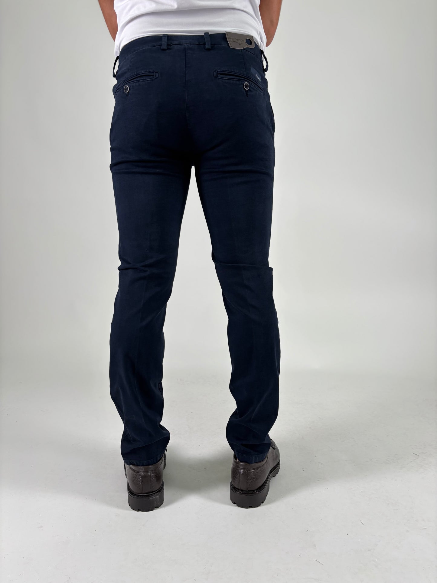 Teleria Zed Pantalone slim BLU