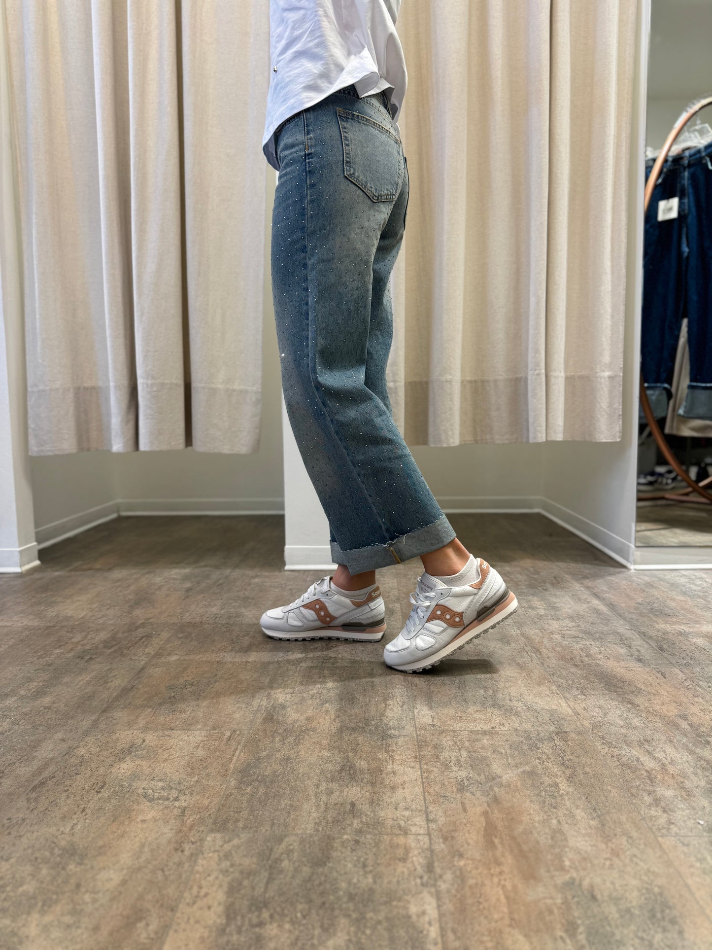 Tensione In Jeans con punti luce JEANS