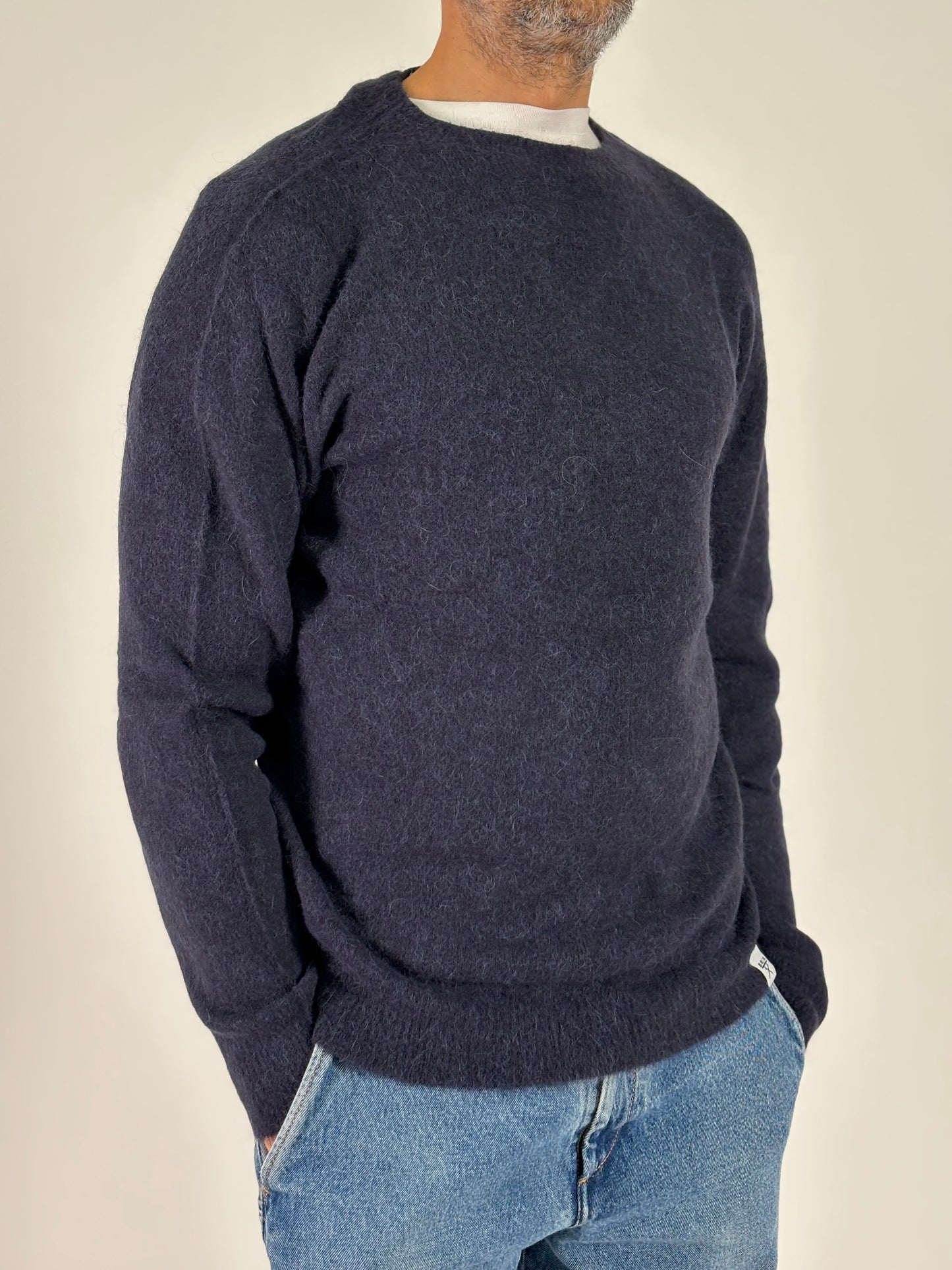 Berna Maglia girocollo BLU