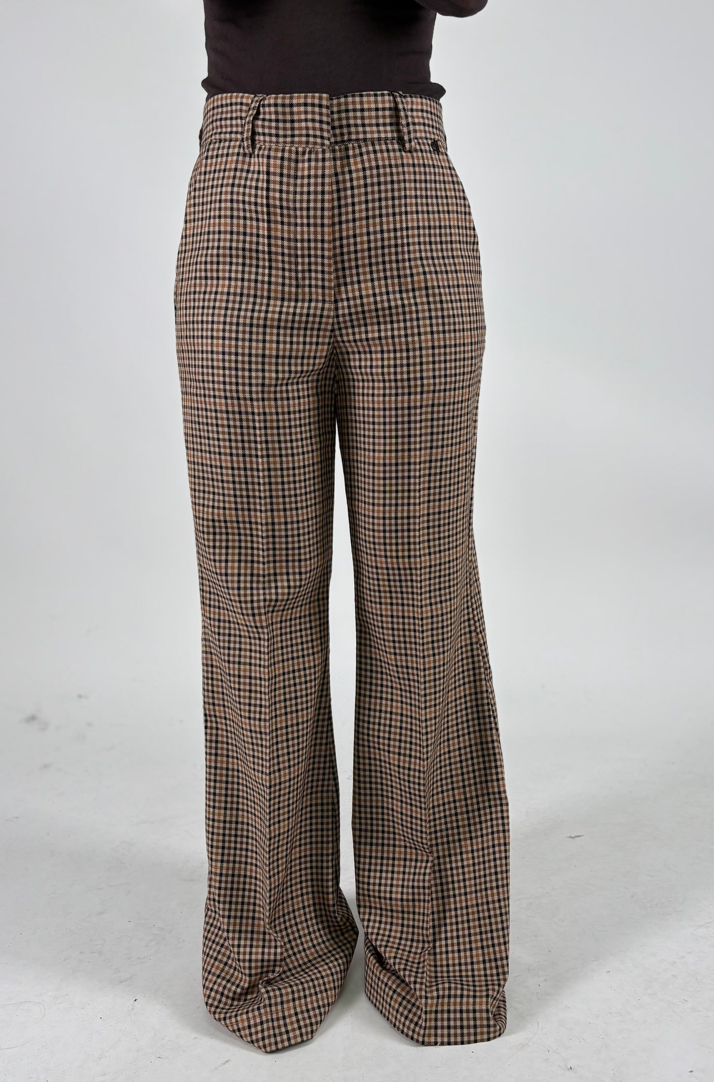 DIXIE pantalone scacchi 1880 MORO