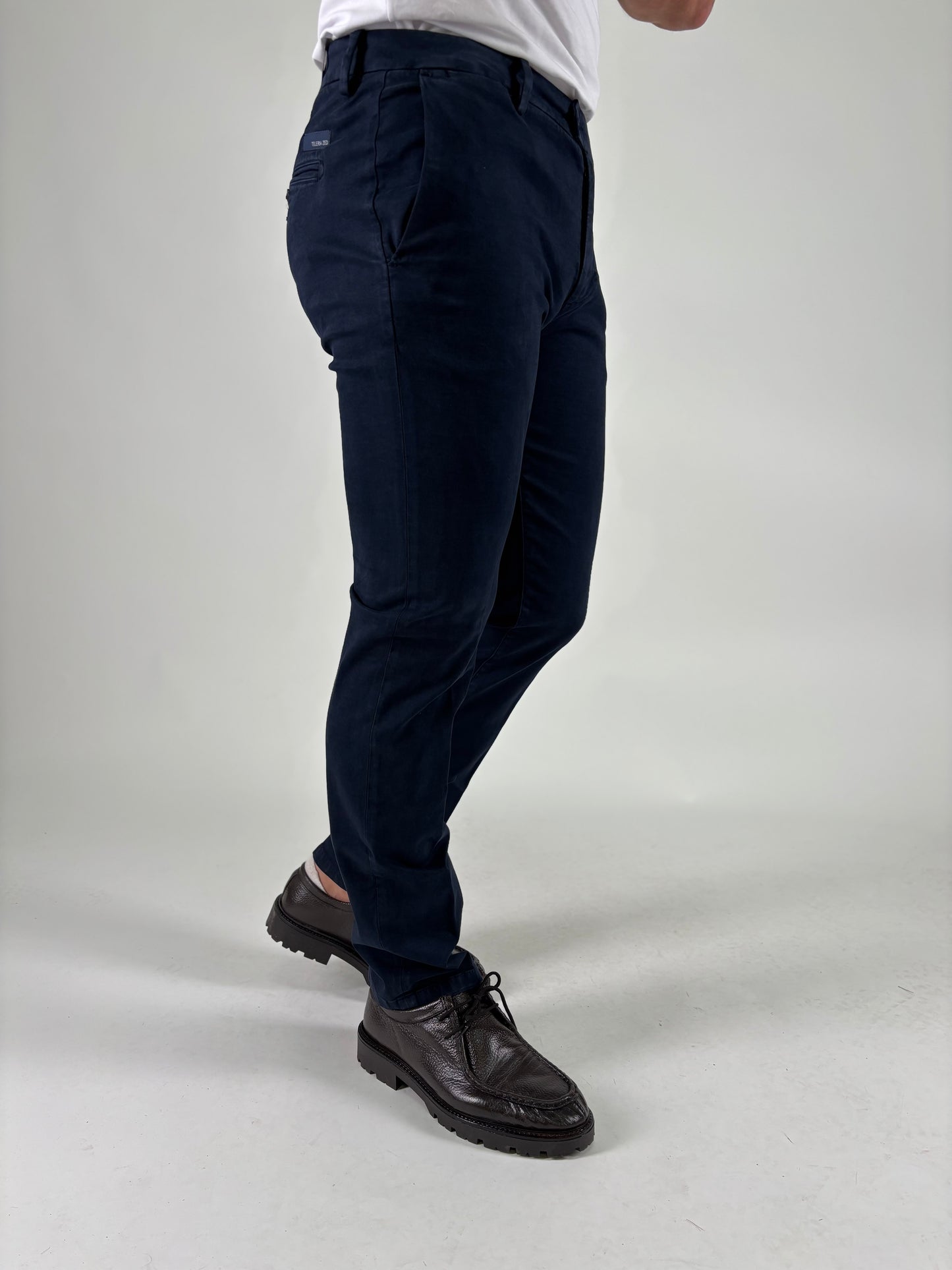 Teleria Zed Pantalone slim BLU