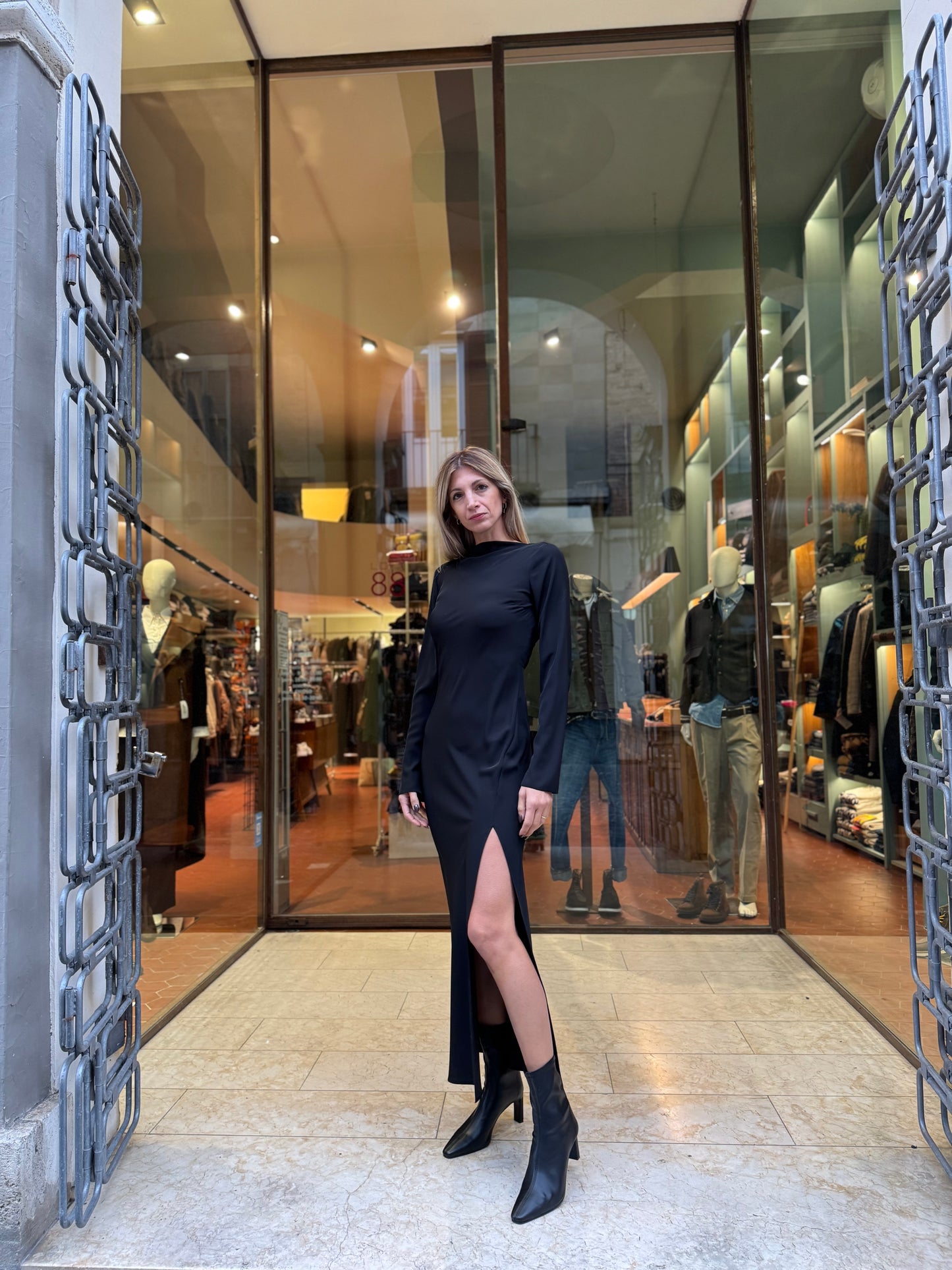 Patrizia Pepe Abito lungo ml NERO